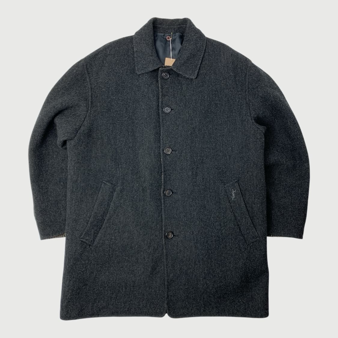 [95/정품] 입생로랑 발마칸 울 코트 상품이미지1