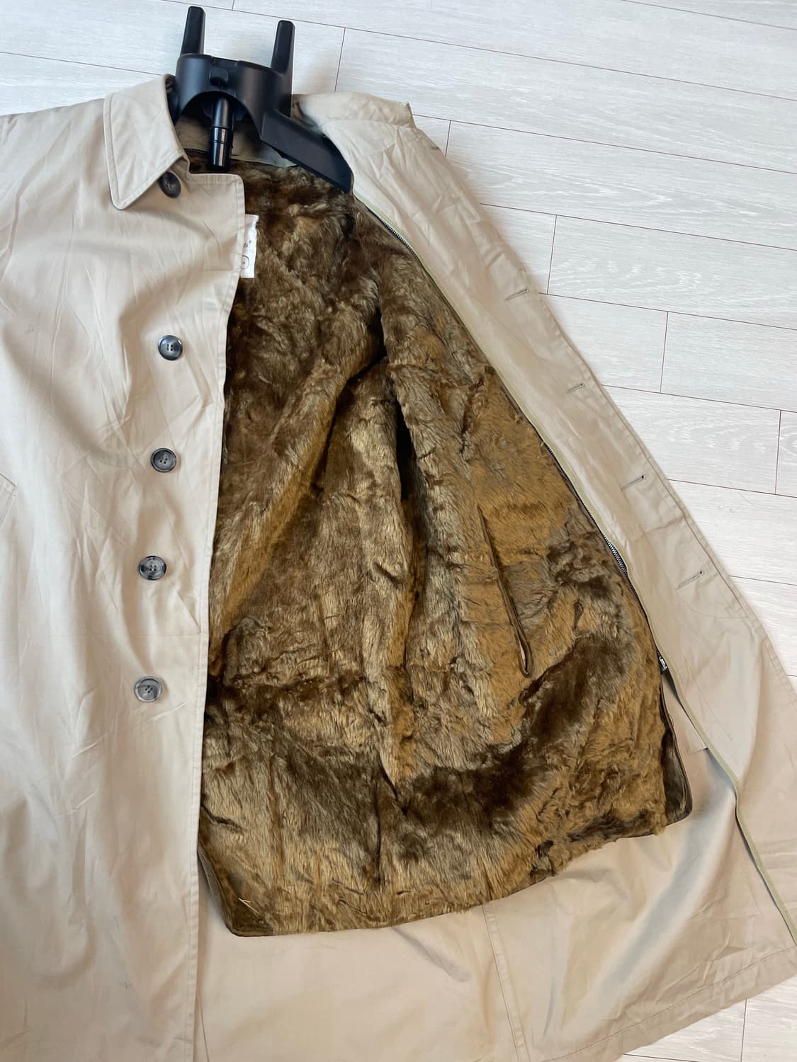 London Fog 90년대 빈티지 트렌치 하프코트 상품이미지10