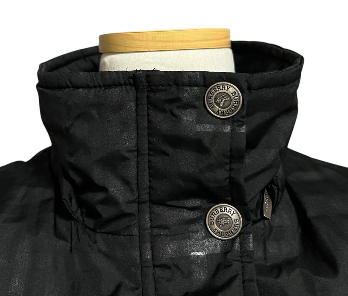 버버리 여성 체크 베스트 블랙 조끼(MADE IN LONDON) 40 상품이미지2