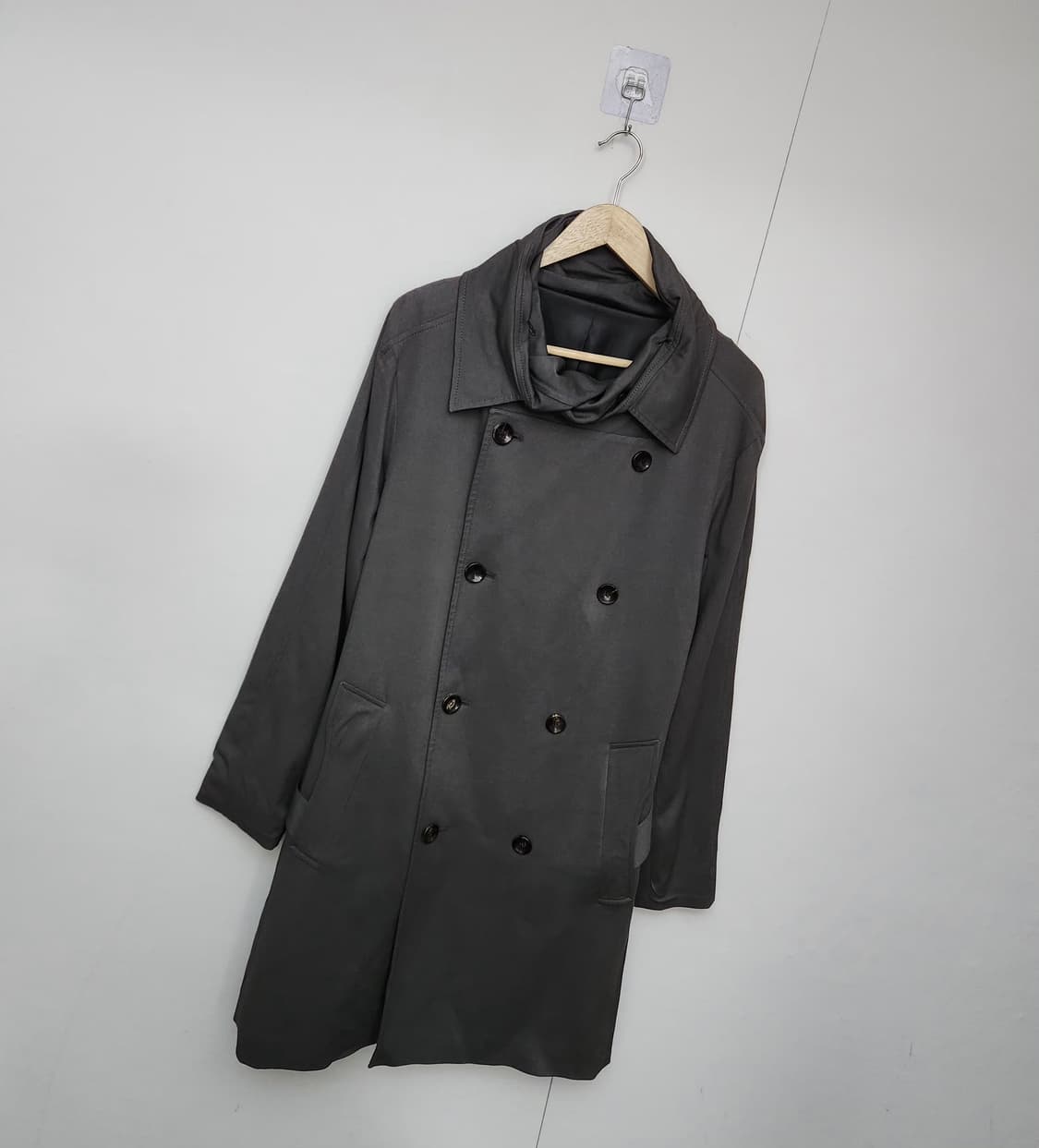 우영미 솔리드옴므 더블코트 105 상품이미지4