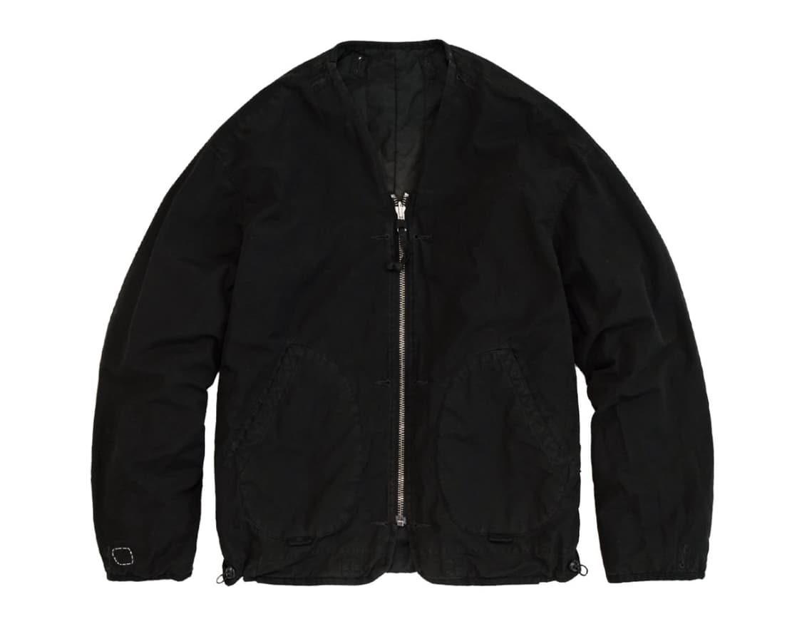 25fw 폴리테루 행크 리버시블 라이너 자켓 유즈드 블랙 상품이미지1