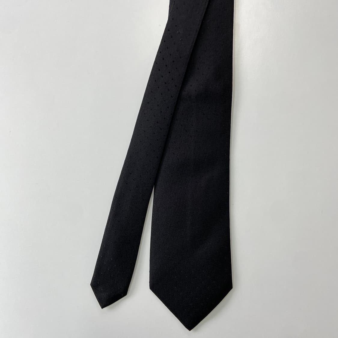 Donato Vinci 블랙 실크 이태리 넥타이8.5cm 상품이미지1