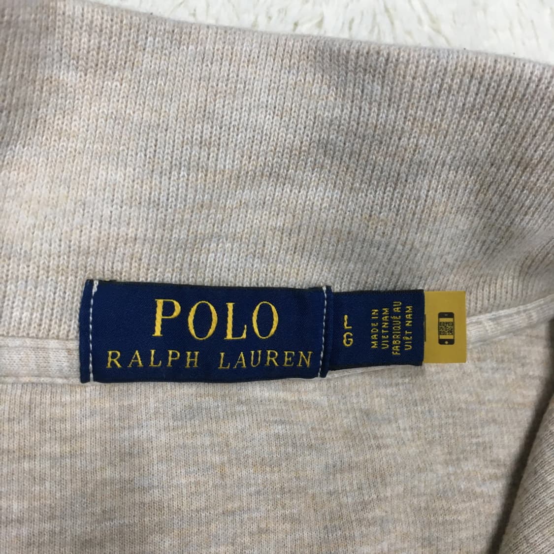 폴로 오트밀 하프집업 BB20 상품이미지3