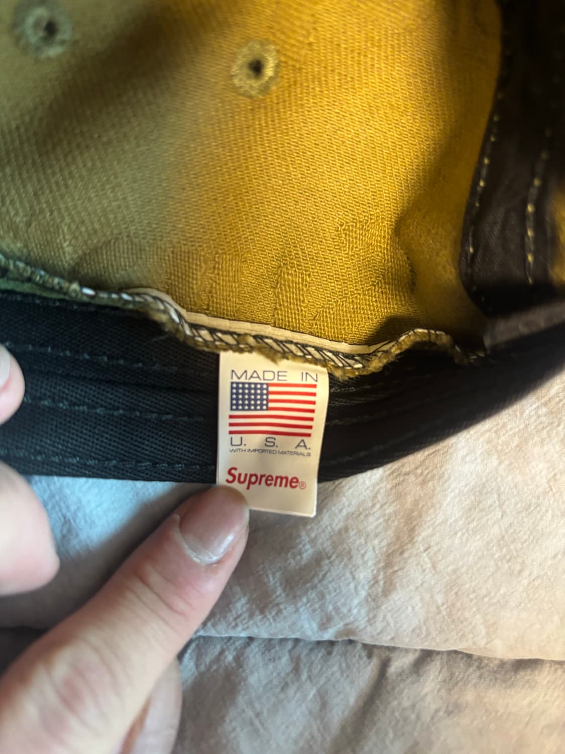 슈프림 25 fw 카모 캠프캡 상품이미지2