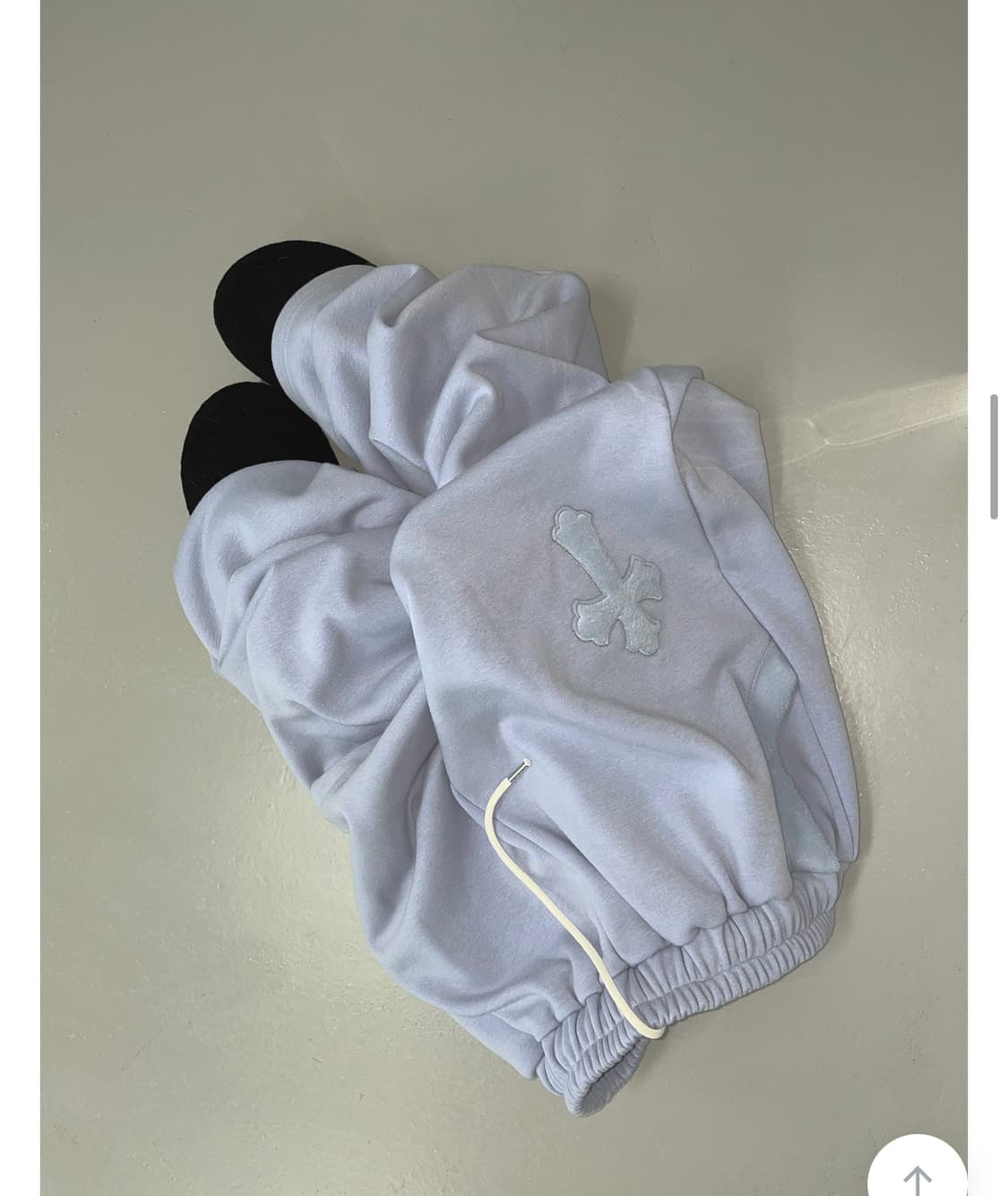 디에어타운 cross warm training 트레이닝 팬츠 블루 상품이미지3