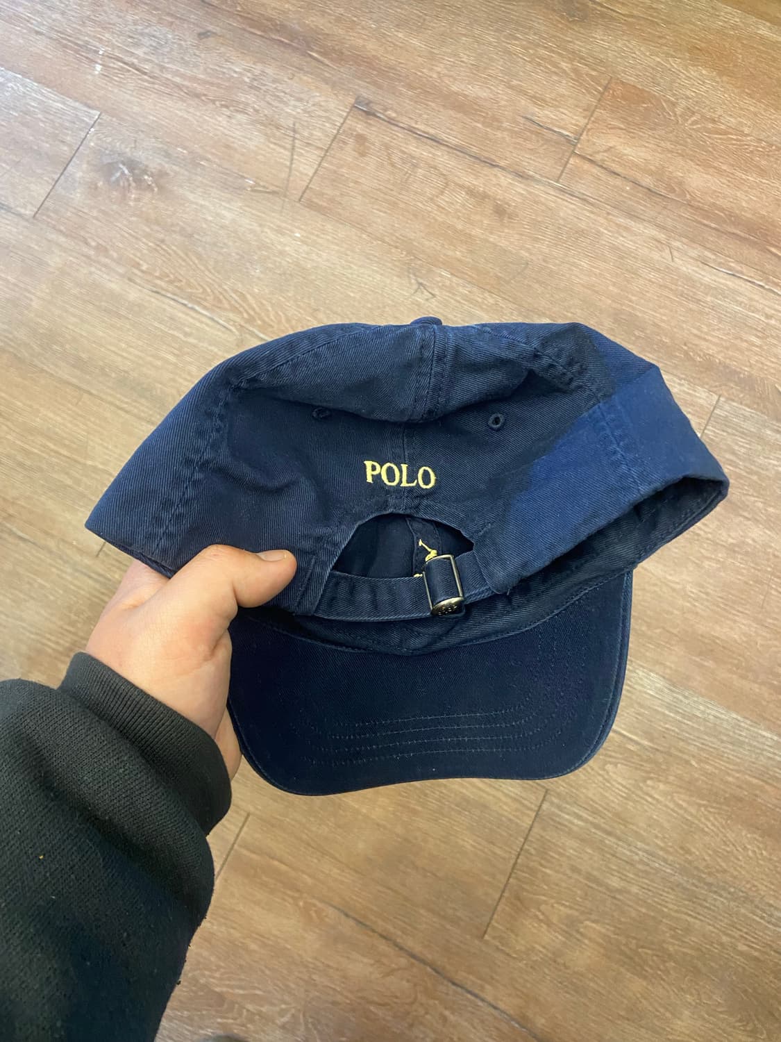 Polo Ralph Lauren Navy and Yellow Cap 상품이미지2