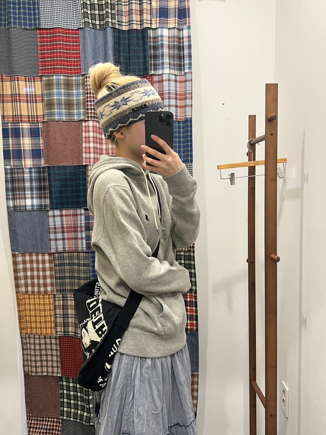 폴로 그레이 후드티 상품이미지6