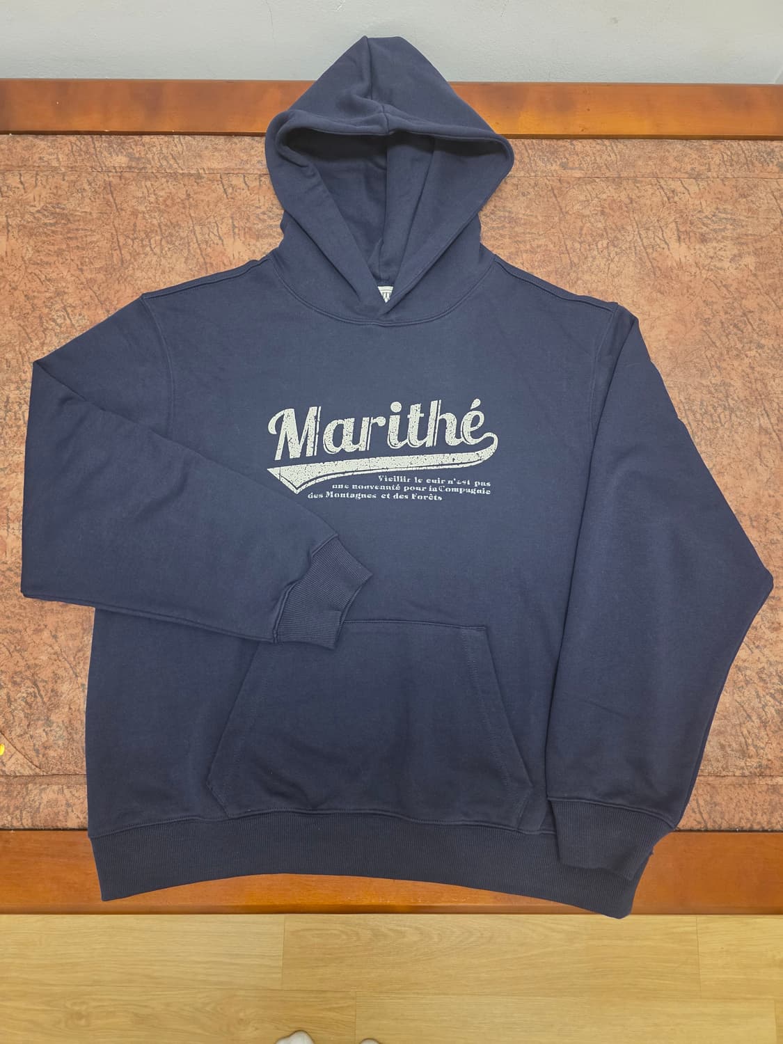 마리떼 프랑소와 저버 후드티 네이비 L 상품이미지1