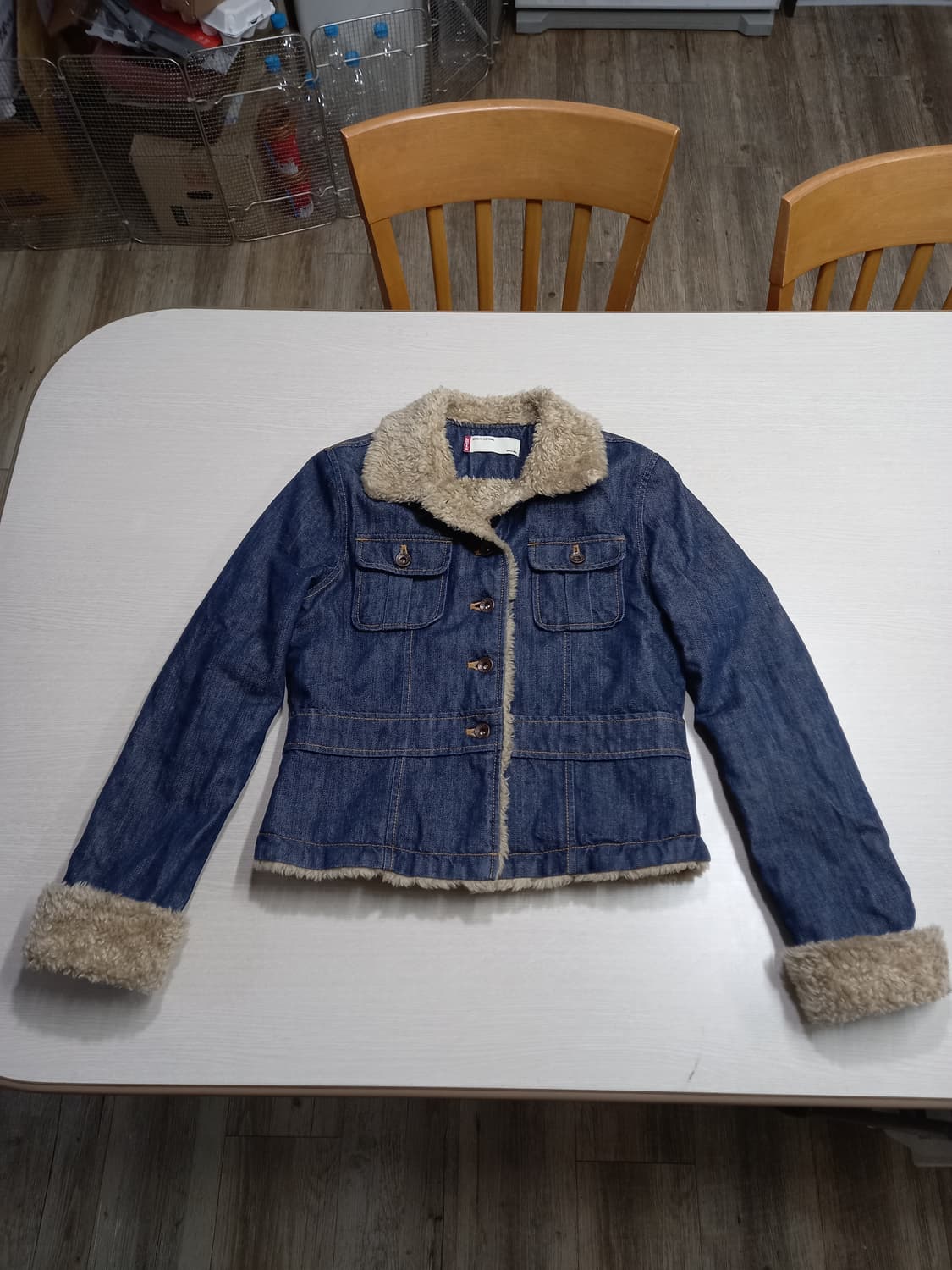 M90 리바이스78229 Kor 플리츠 데님자켓 M-05 상품이미지1