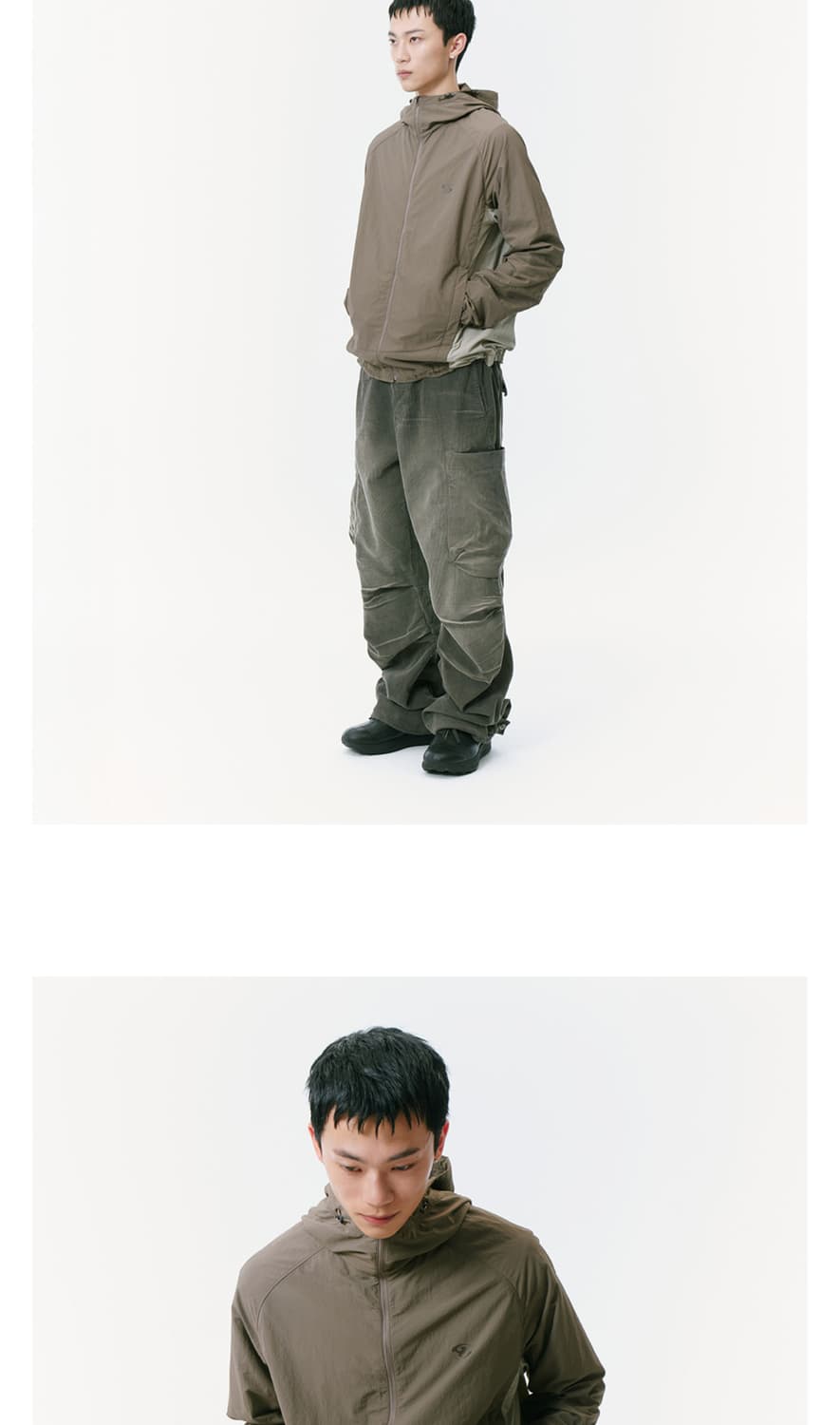 [4] 산산기어 알파 자켓 브라운 바람막이 상품이미지6