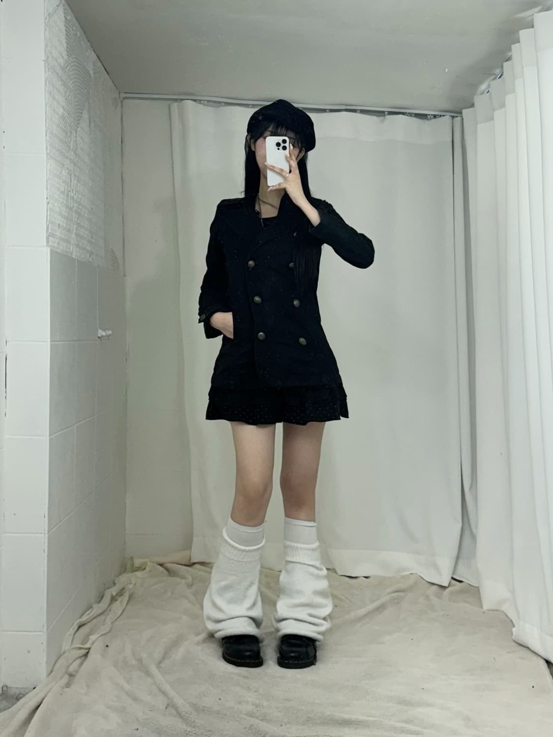 무채색 러블리 니혼진 리즈리사깔 코디세트  상품이미지3