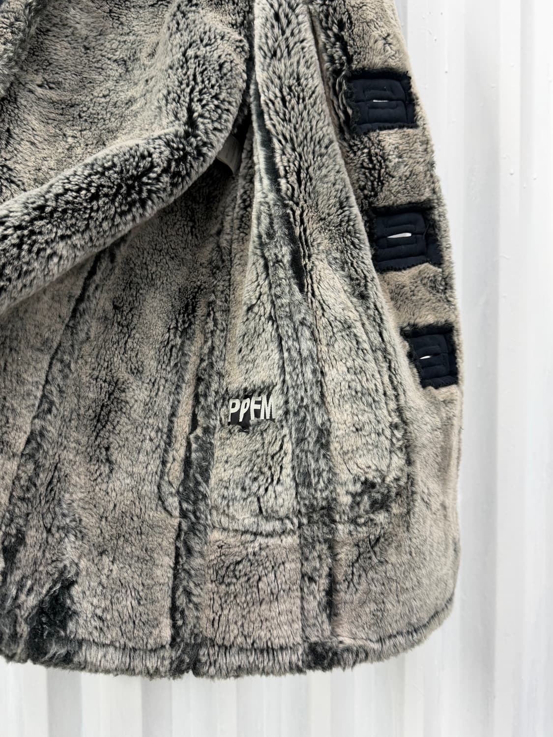 PPFM Hooded Shearling Half Coat 상품이미지8