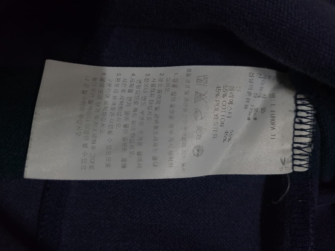 아디다스 유로파 네이비 삼선 트랙탑(95) 상품이미지7