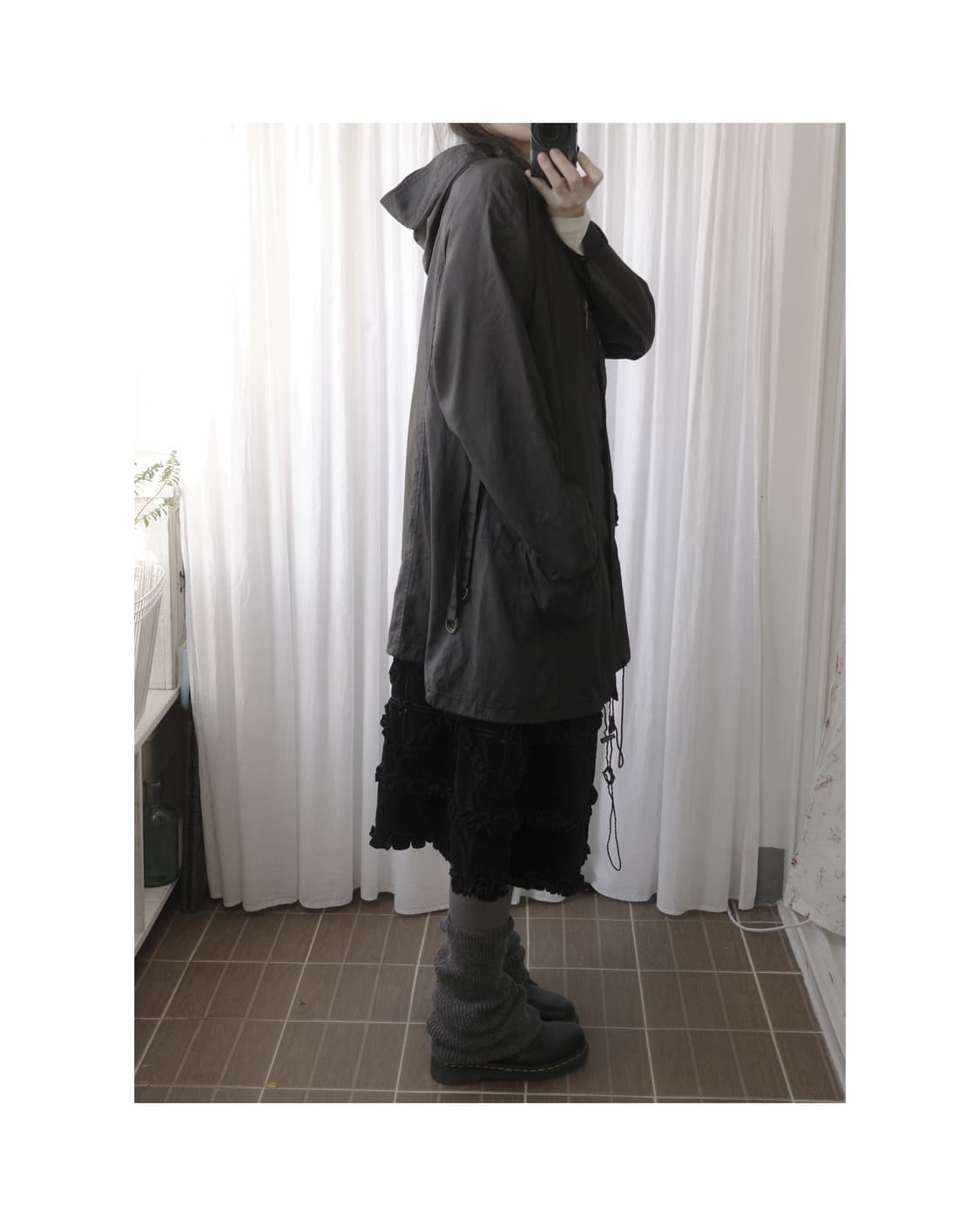 Black tini windbreaker  상품이미지7