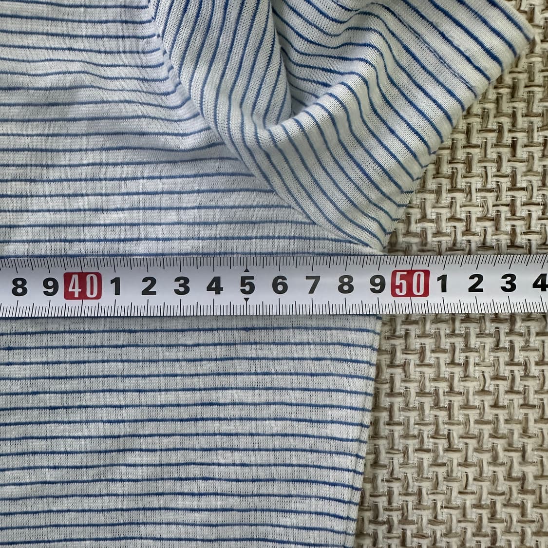 100 빈폴 단가라 남성 반팔티 0326D 상품이미지5