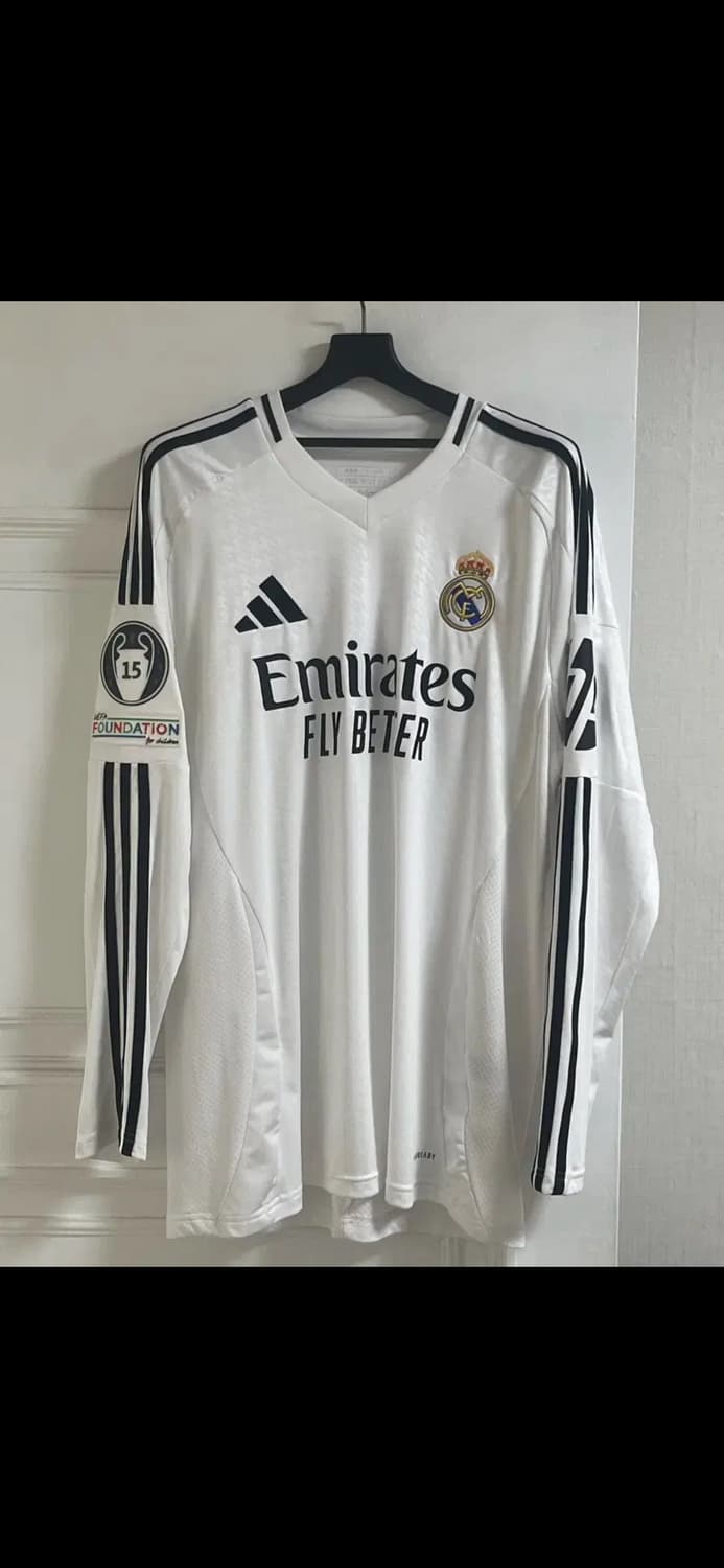레알마드리드 24-25 벨링엄 긴팔 풀패치 xl 상품이미지1