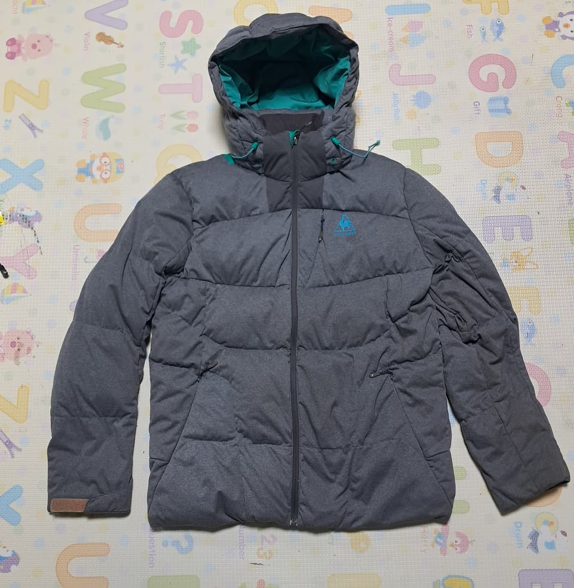 르꼬끄 남성 덕다운 패딩 파카 L(약100) 상품이미지1