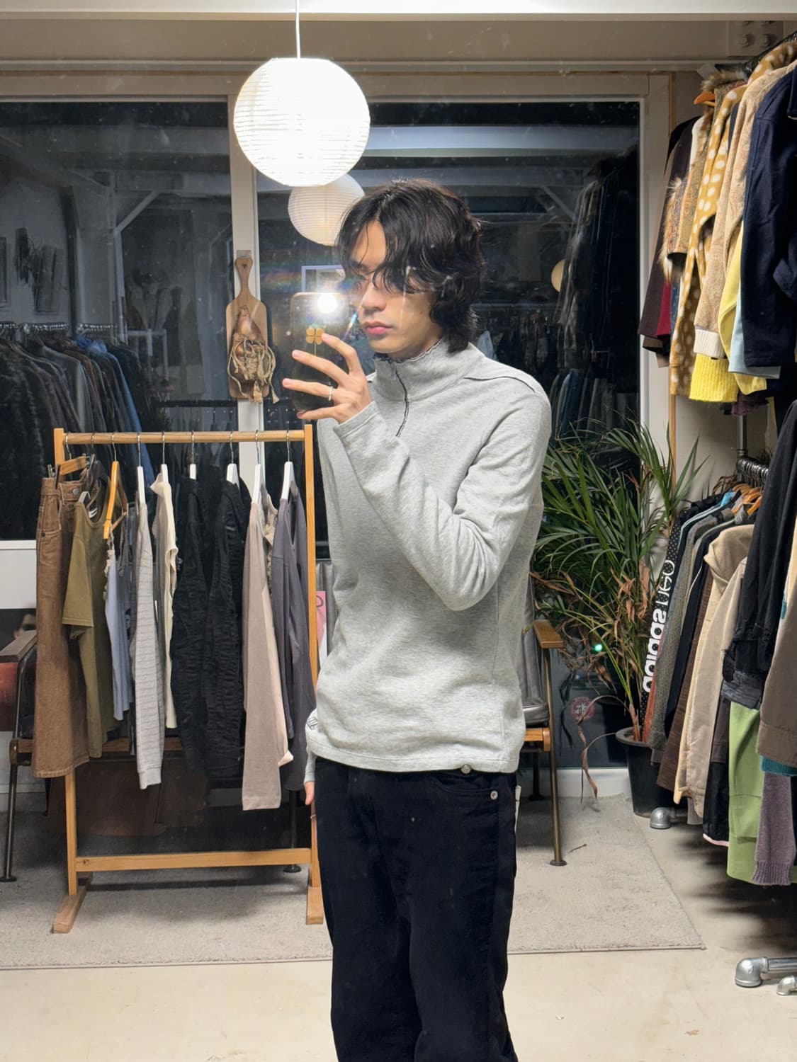 아르마니 익스체인지 하프집업 롱슬리브 상품이미지4