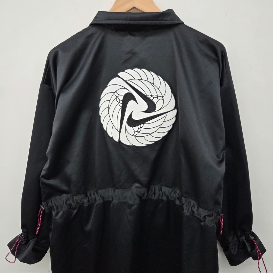 나이키 블랙 롱 바람막이 자켓 여성 XL 상품이미지5