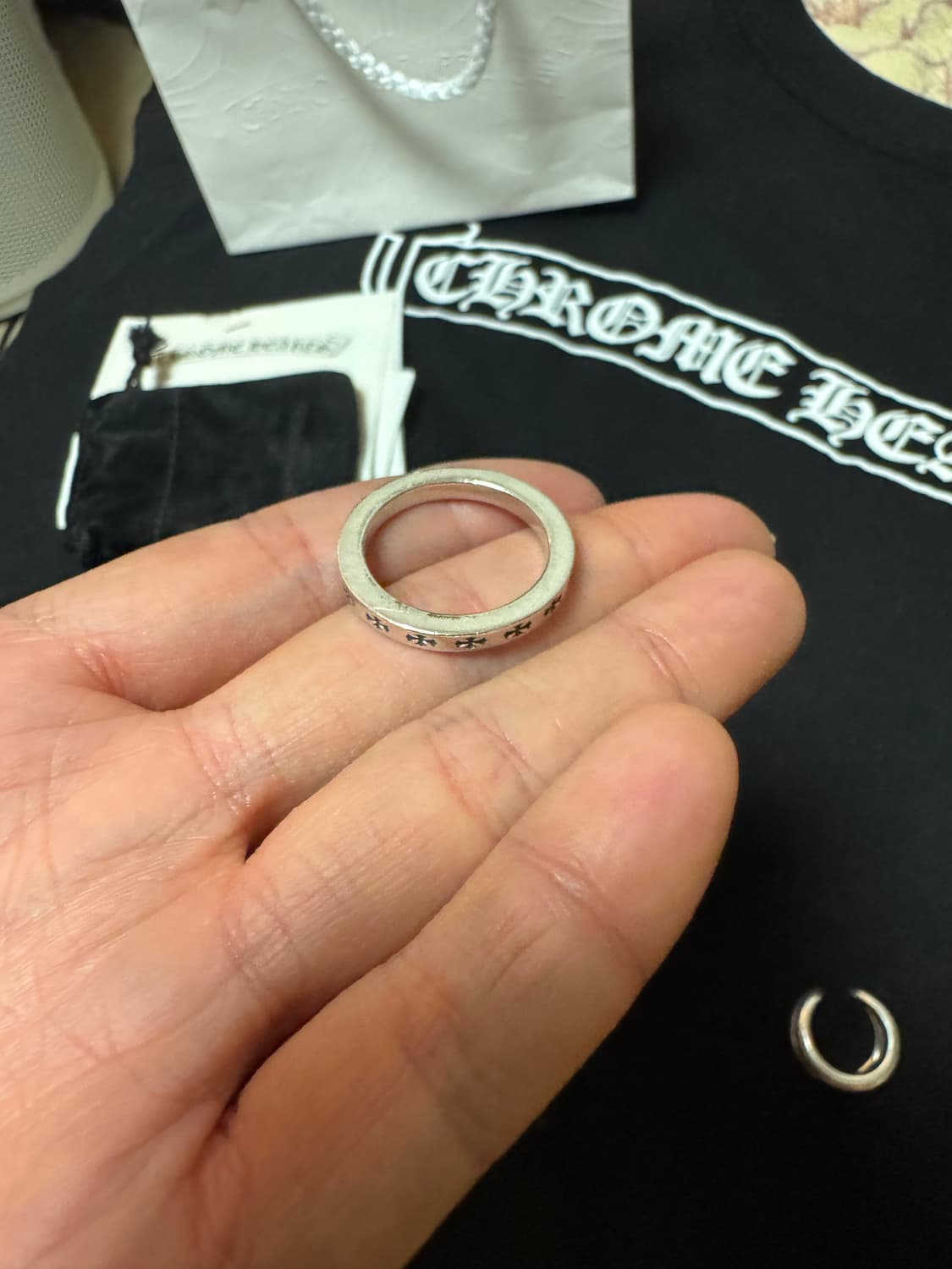 크롬하츠 스페이서 퍽유링 3mm 파리에디션 상품이미지6