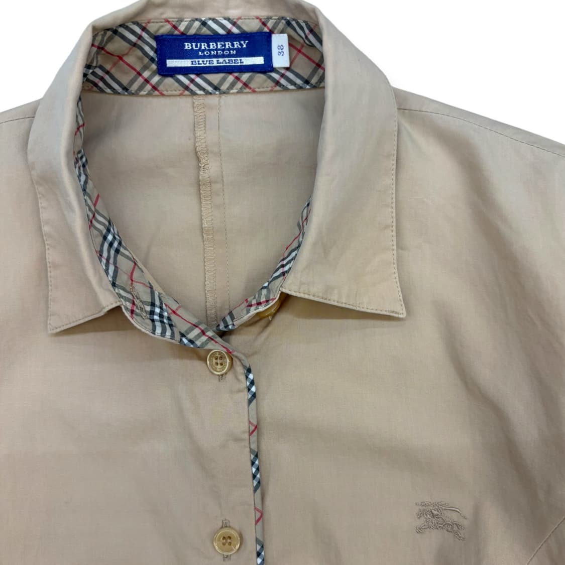 [ 38 ] 버버리 블루라벨 베이지 셔츠 상품이미지4