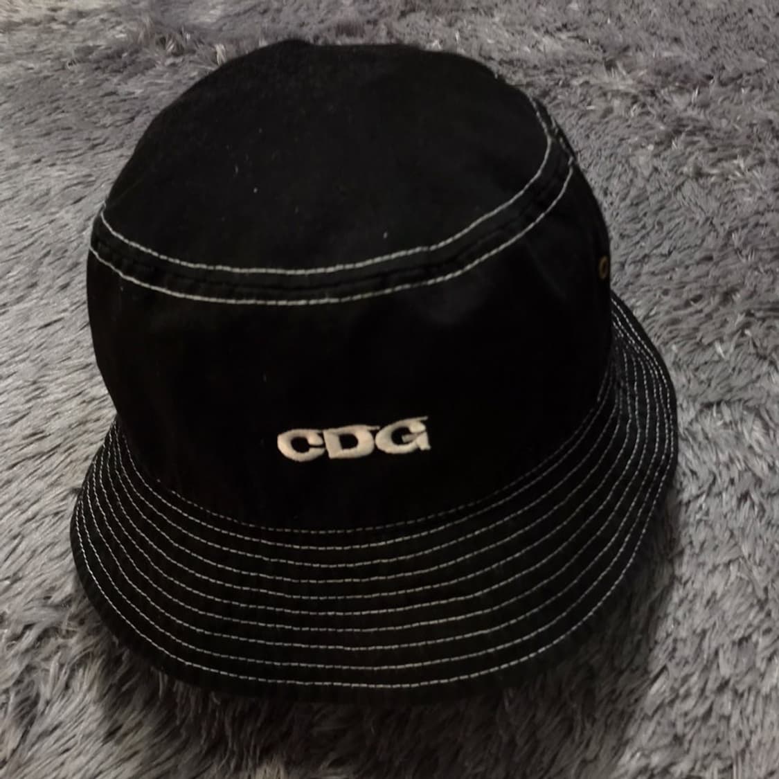 [[FREE] 꼼데가르송(CDG) CDG로고 버킷햇/벙거지모자 상품이미지2