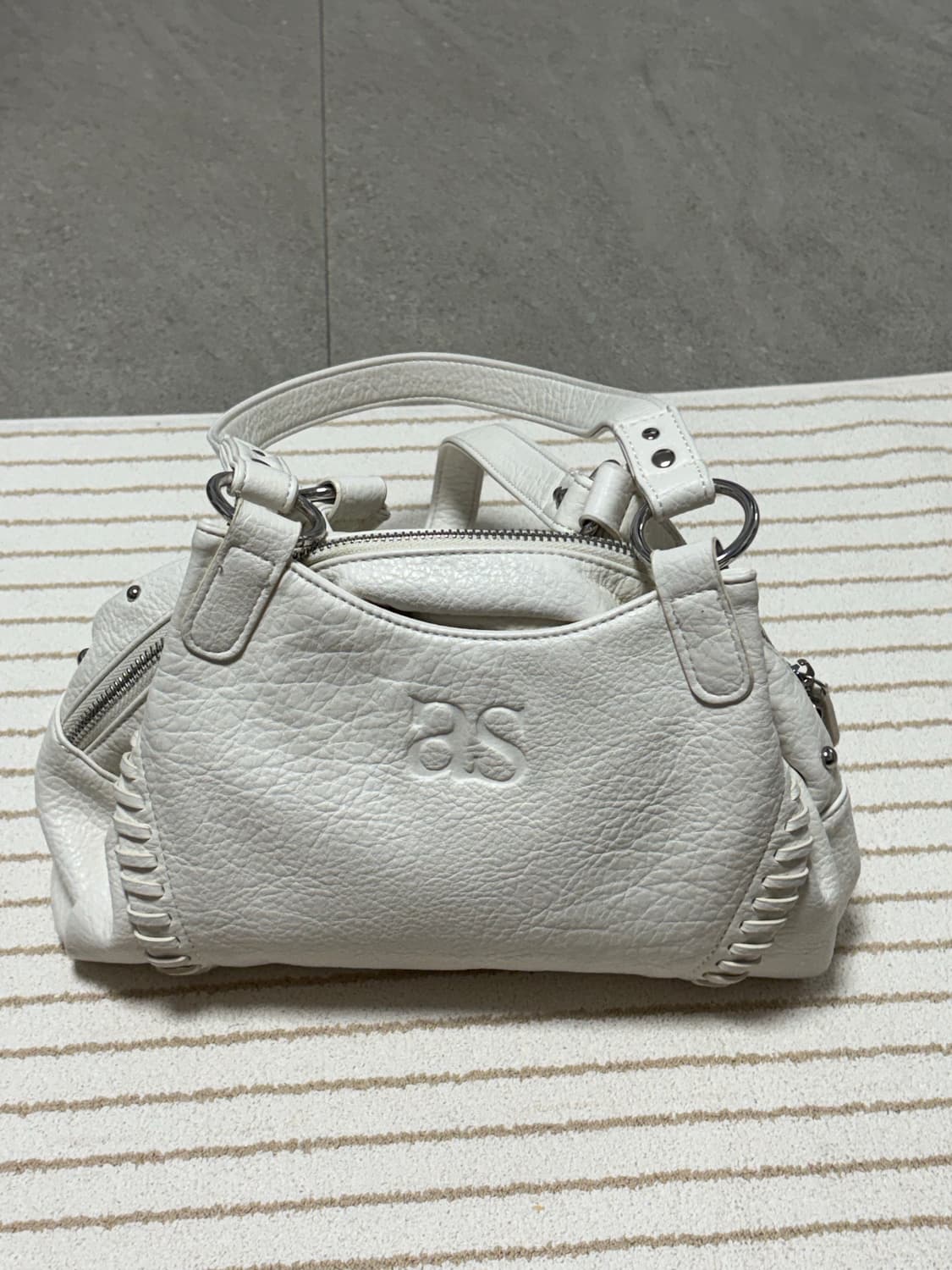 애즈온 보니타 미니 아이보리 백 상품이미지2