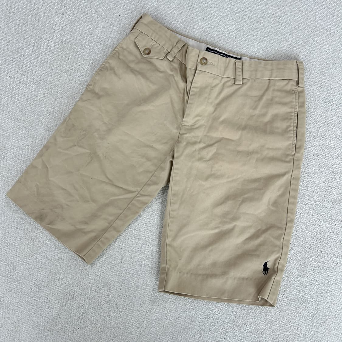 폴로 랄프로렌 면 반바지 베이지 30 상품이미지1