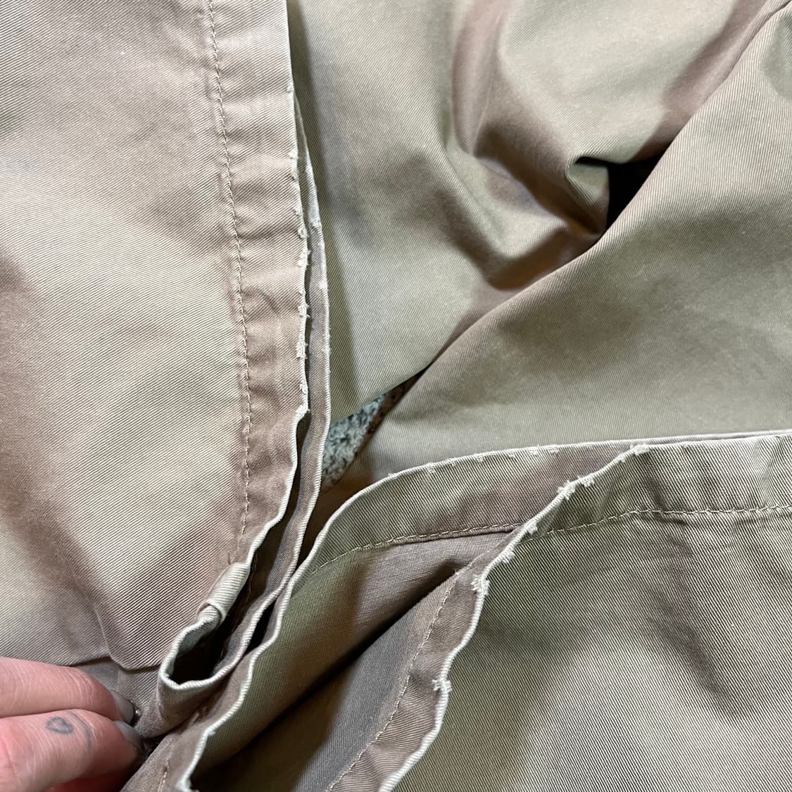 칼하트 핀턱 와이드 팬츠 상품이미지6