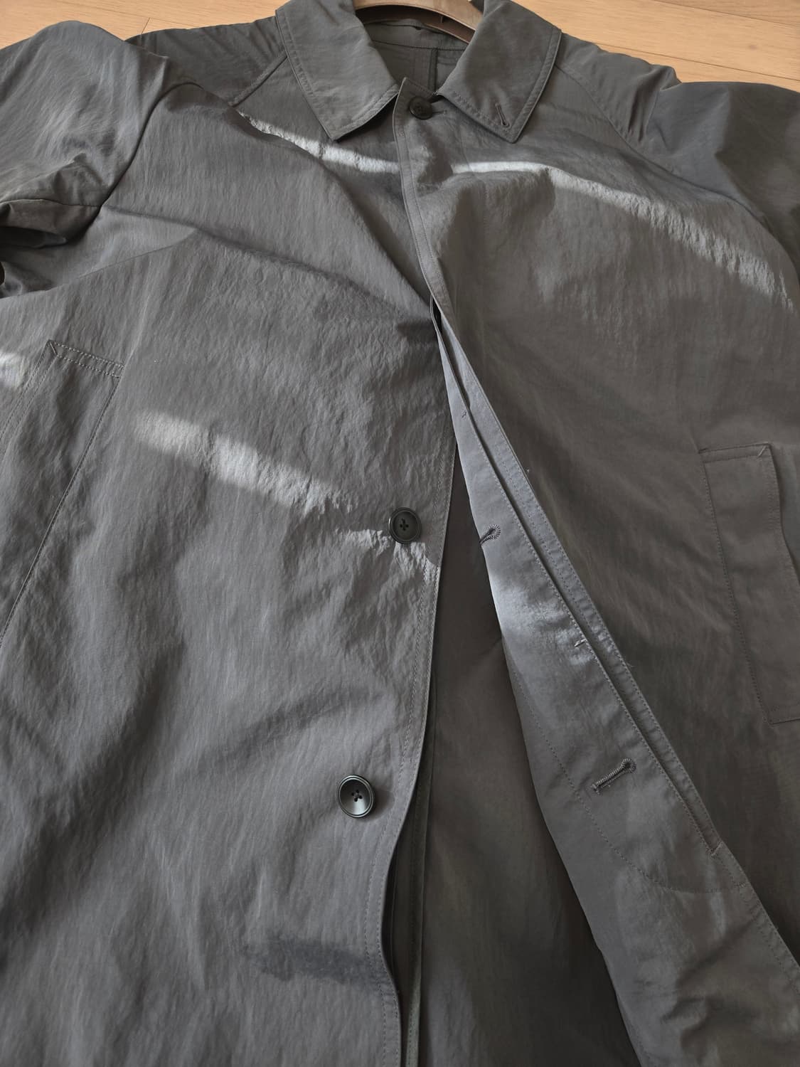 스티븐알란 트렌치 코드 그레이 상품이미지4