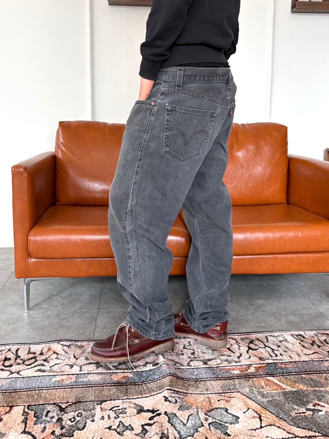 리바이스 505 흑청 상품이미지2