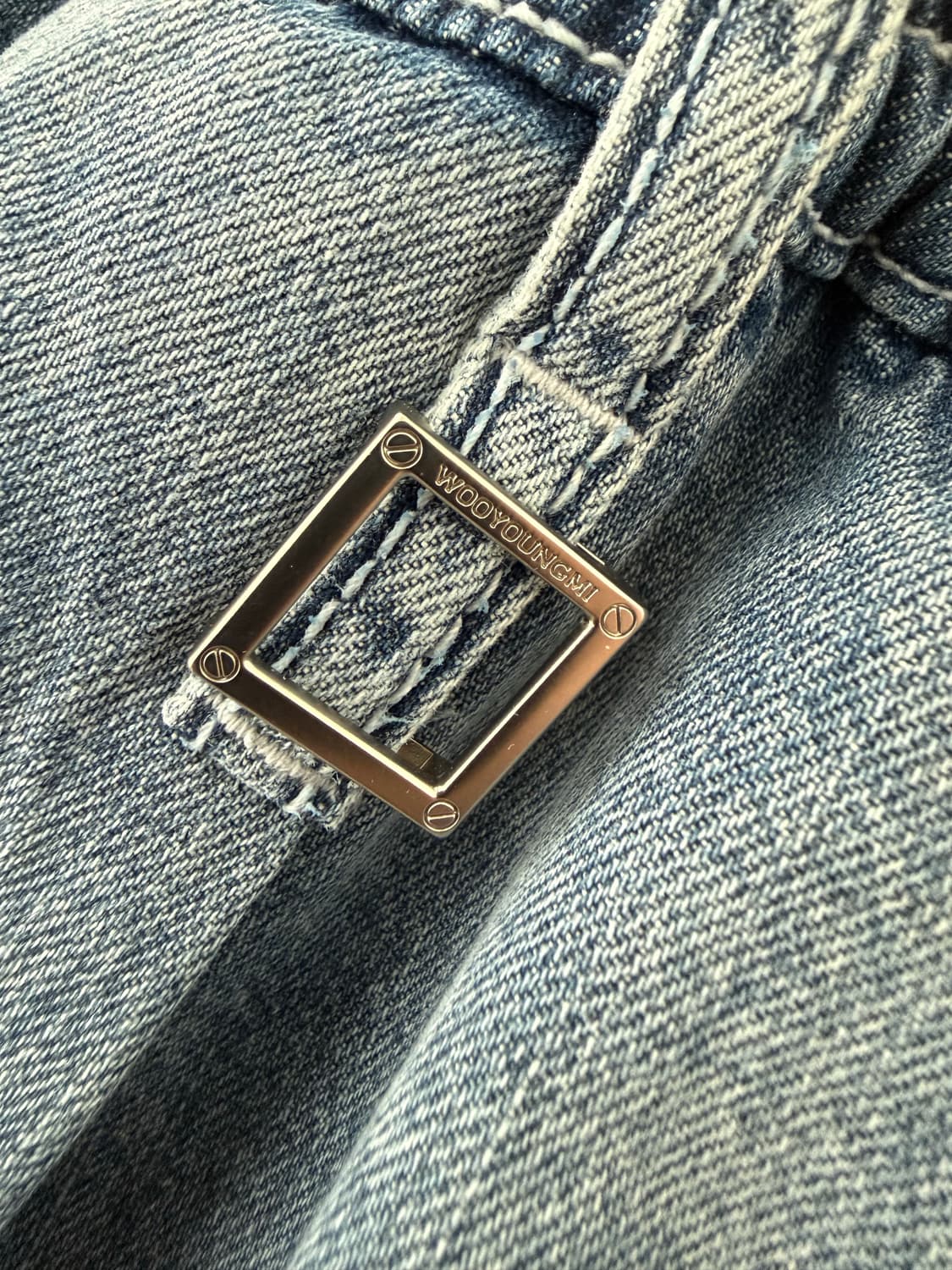 25ss 우영미 밴딩 데님 팬츠 50 size 상품이미지4