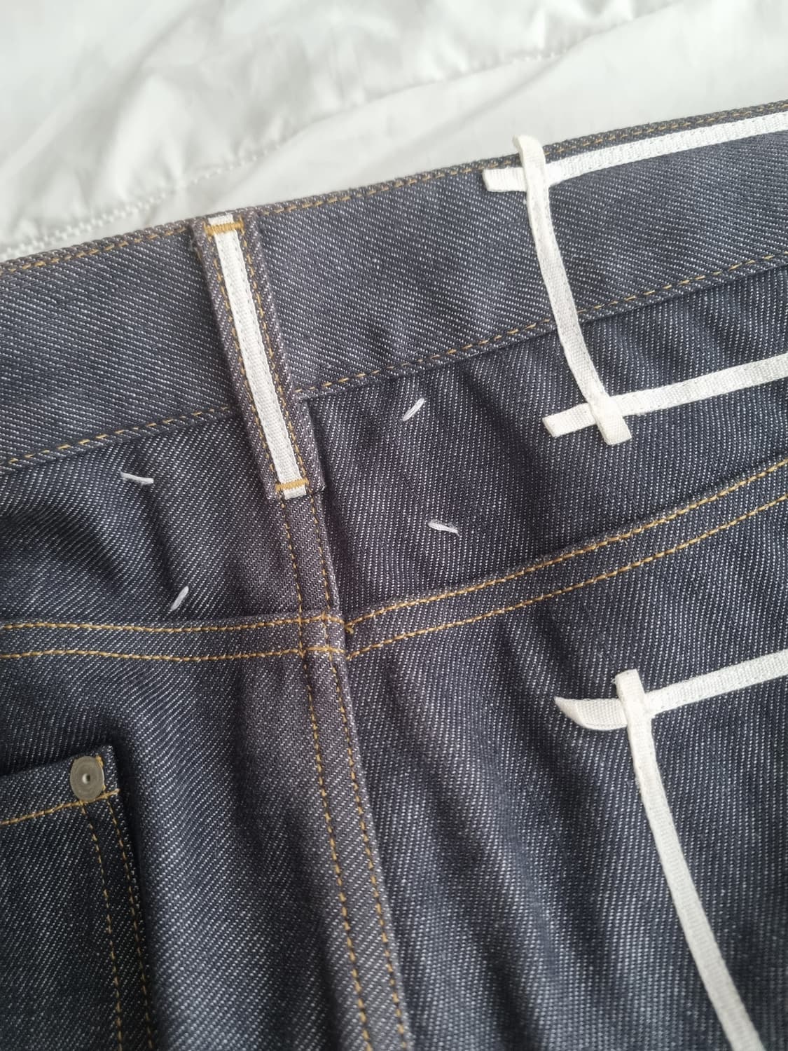 Maison margiela contrast jean 30 상품이미지4