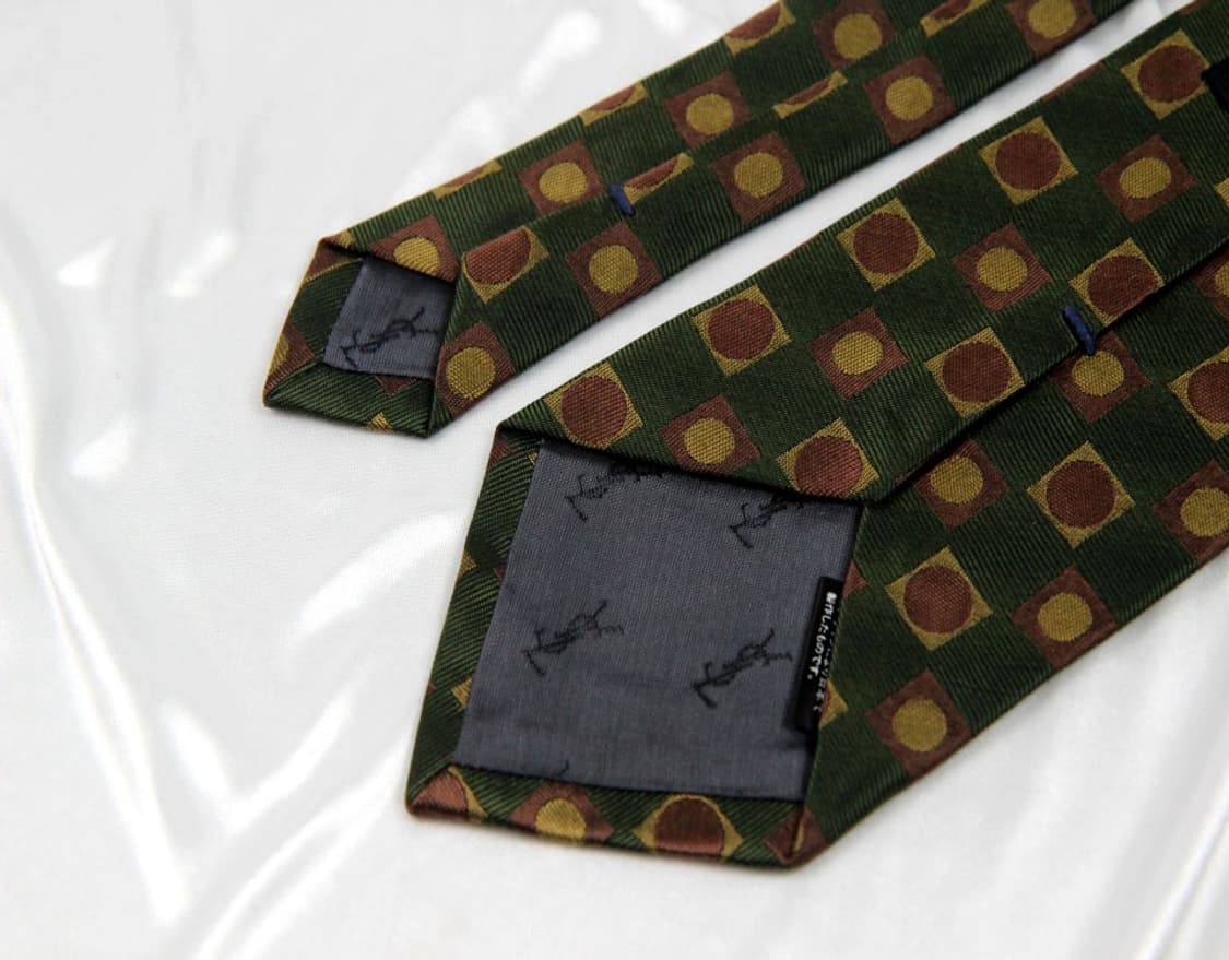 입생로랑 8.6cm A등급 남자 명품 넥타이 상품이미지4