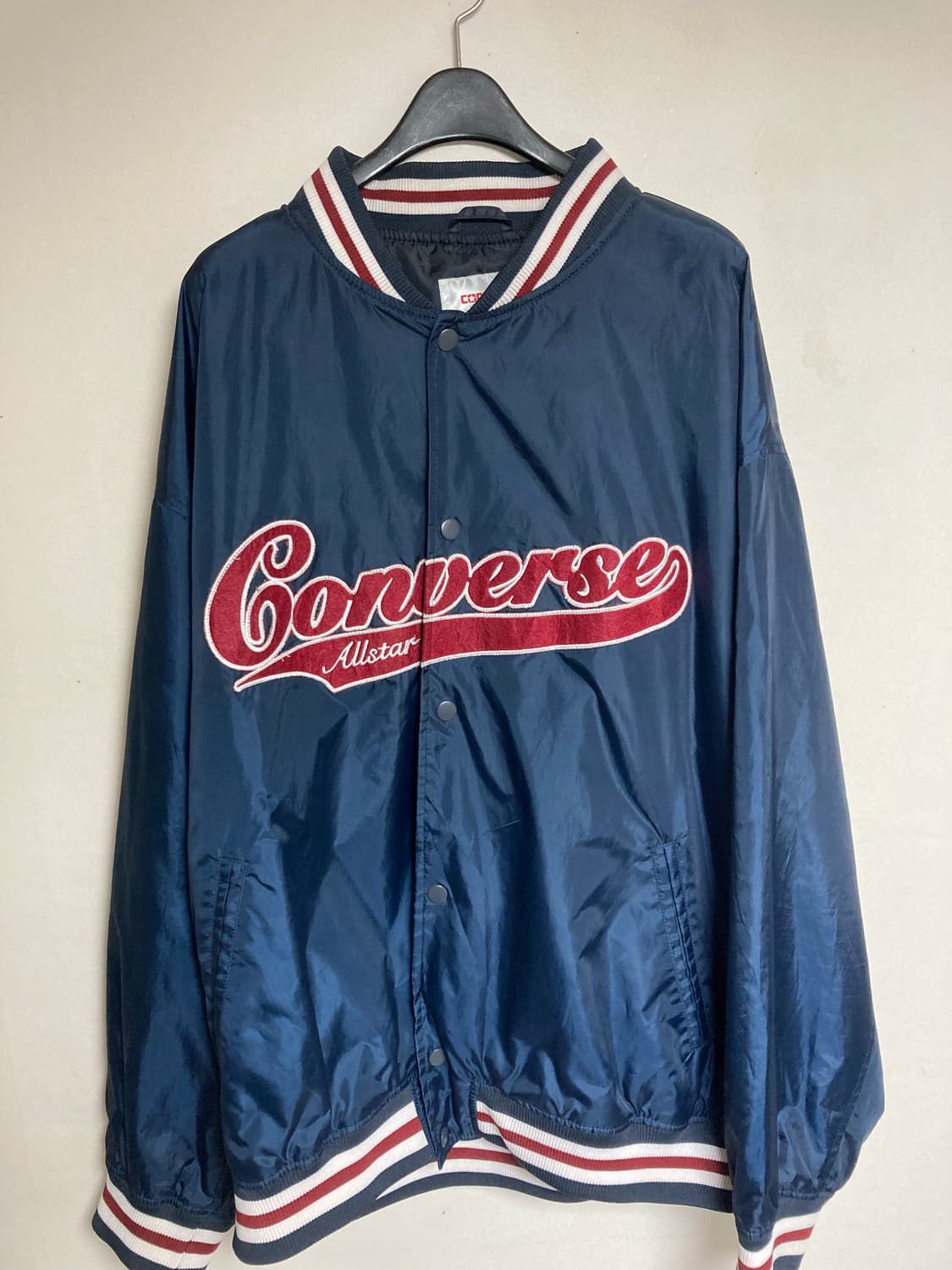 컨버스 스타디움 자켓 네이비 L 상품이미지1