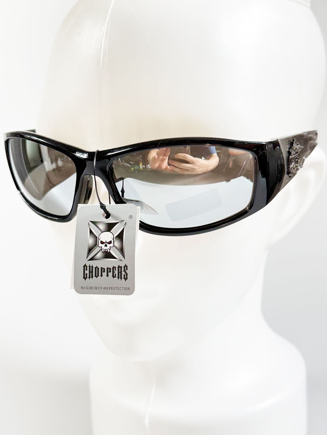 CHOPPERS 랩어라운드 스포티 바이커 빈티지 선글라스 상품이미지9