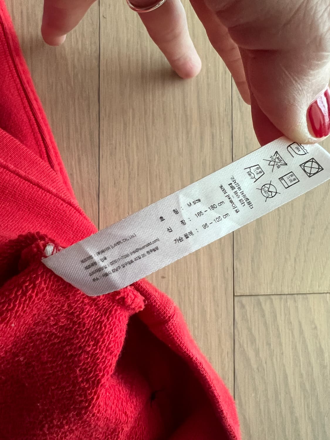 LMC Lost Management Cities 하트 글로브 후디 레드 상품이미지4