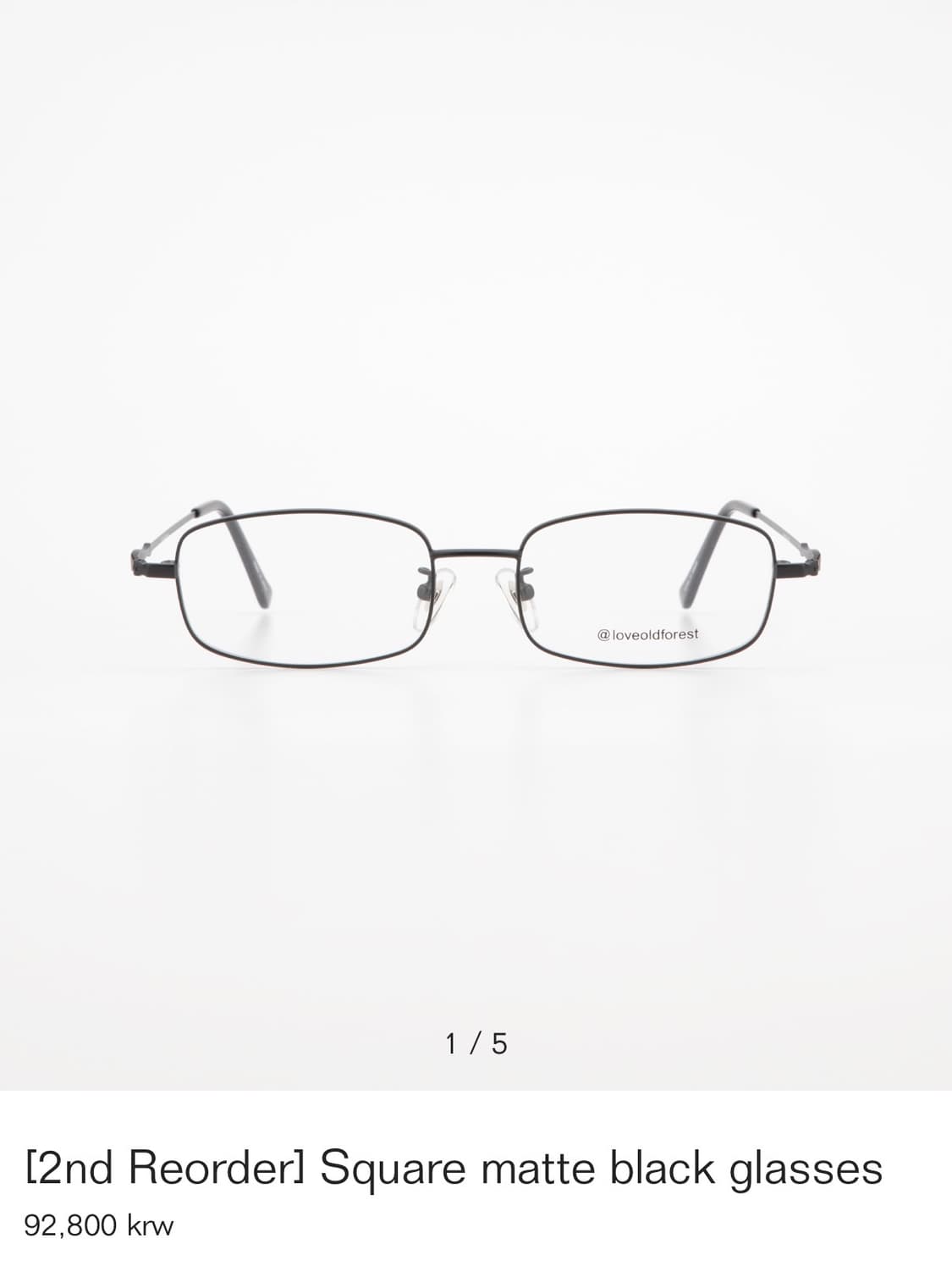 loveoldforest square black glass 상품이미지1