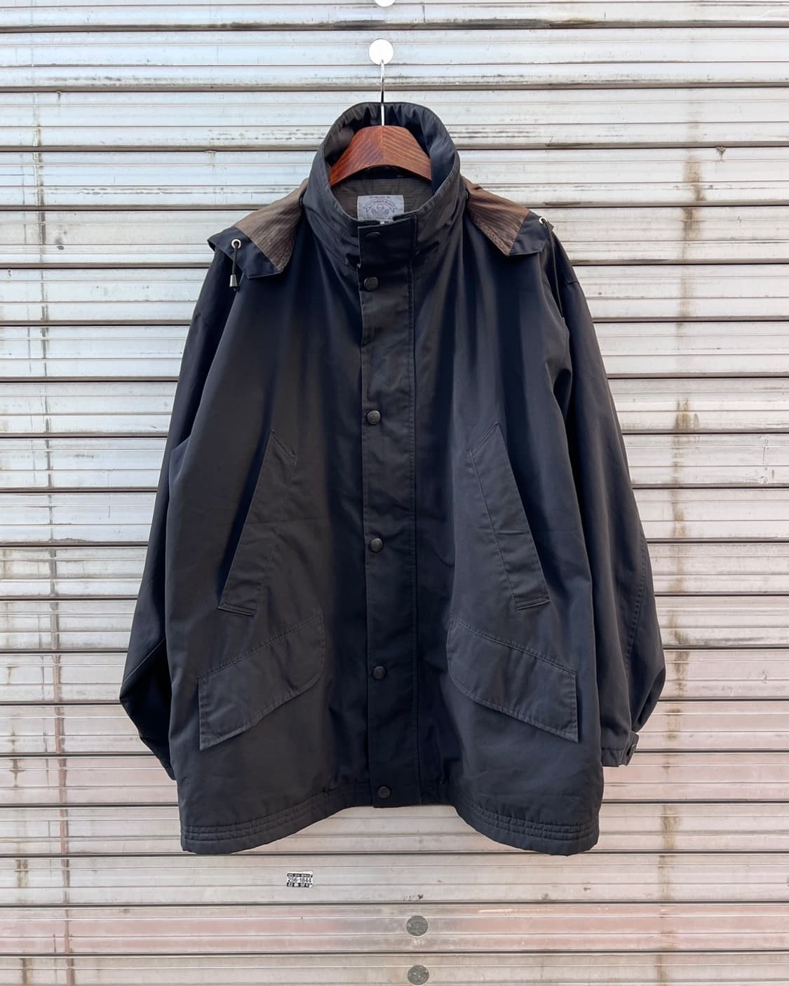 [XL] 90s 아르마니 진스 3 웨이 지퍼 파카 상품이미지2