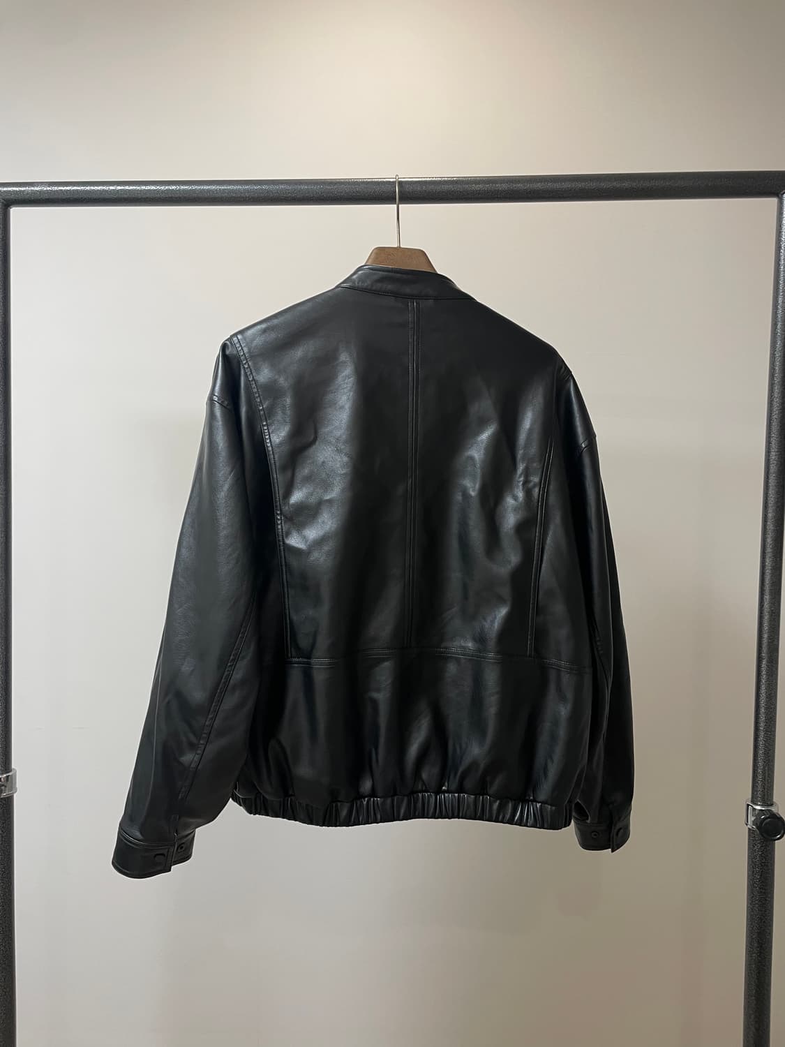 (L) 인사일런스 투웨이 디바이드 에코 레더 점퍼 상품이미지3