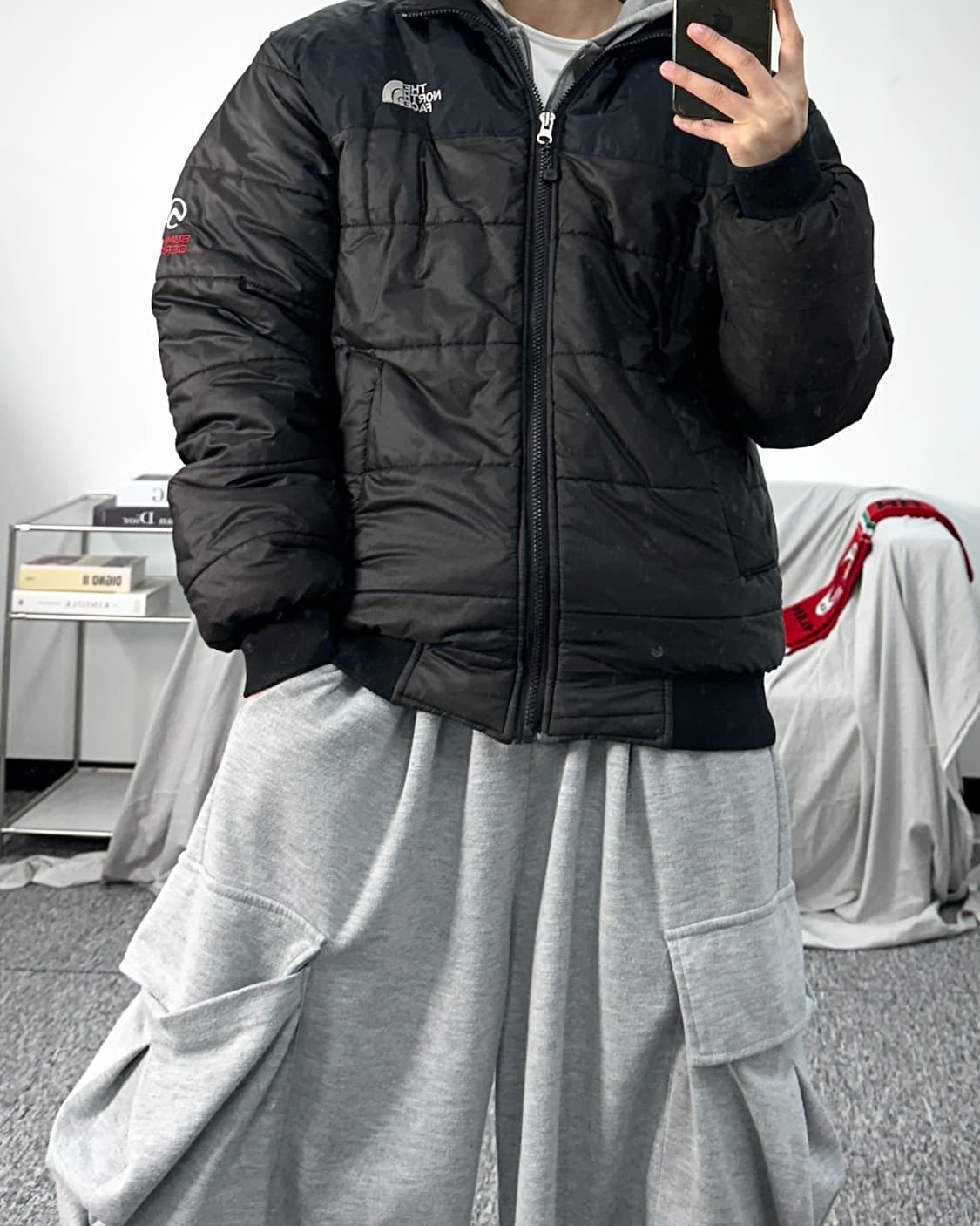 노스페이스 써밋시리즈 700 경량 패딩 L 상품이미지3