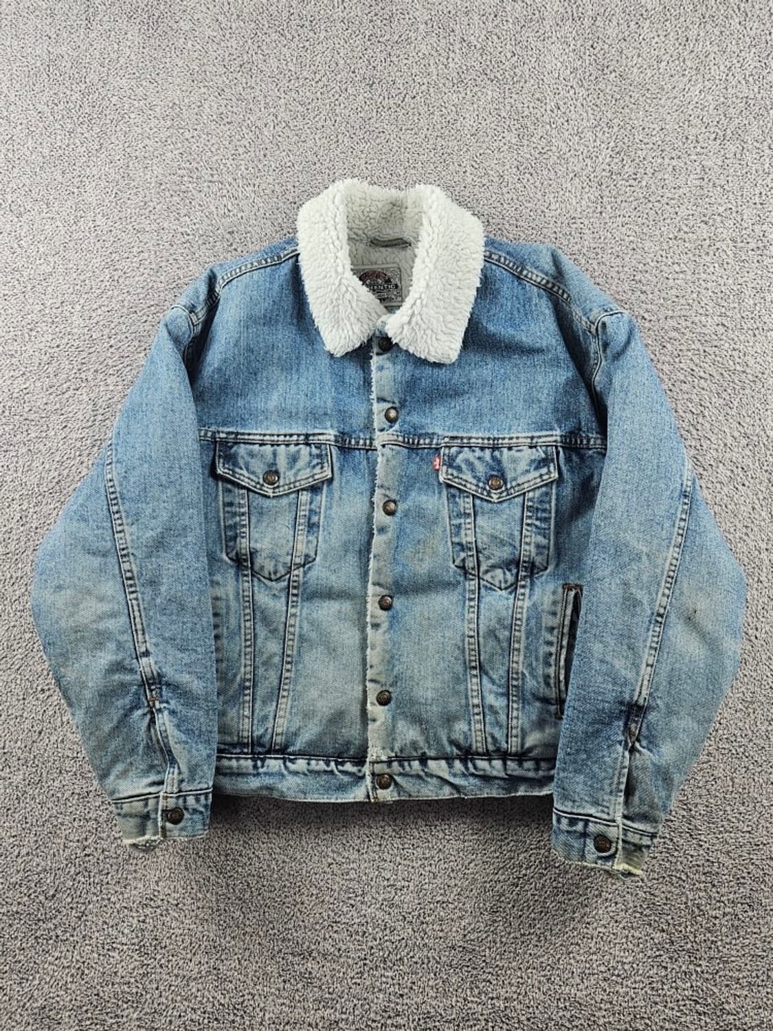 90's USA 리바이스 쉐르파 데님 트러커 자켓 ( L )/ 11021 상품이미지2