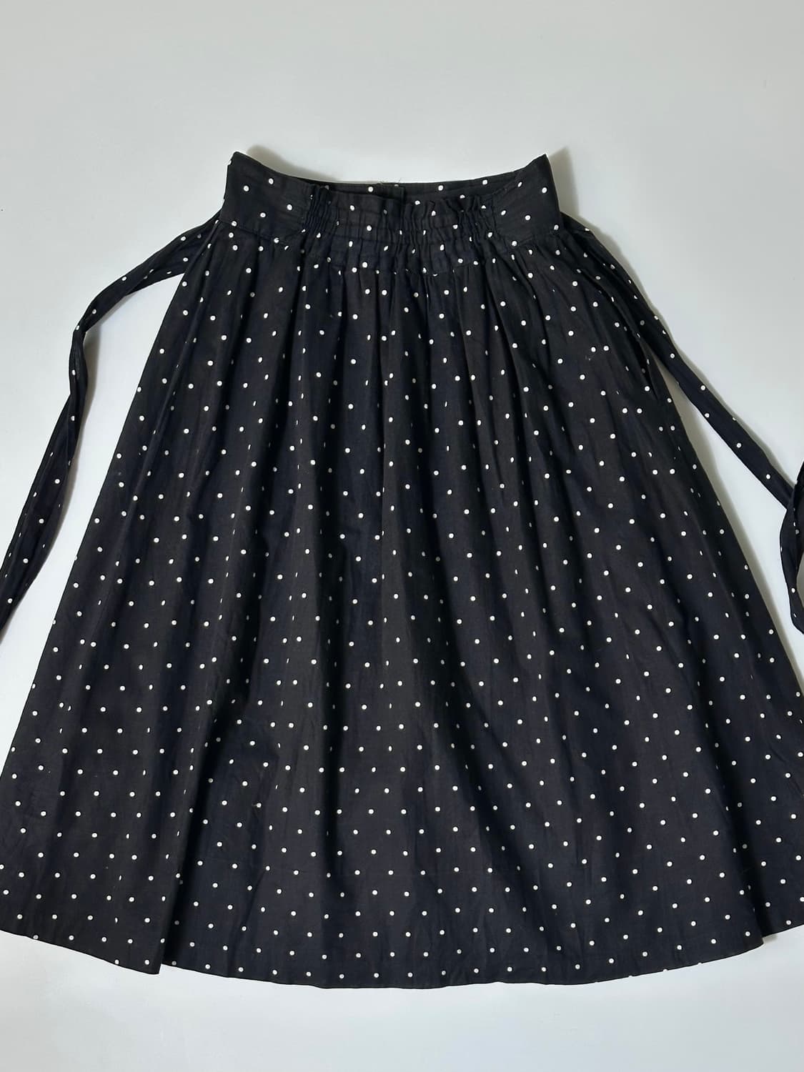 레이어드 도트 스커트  상품이미지4