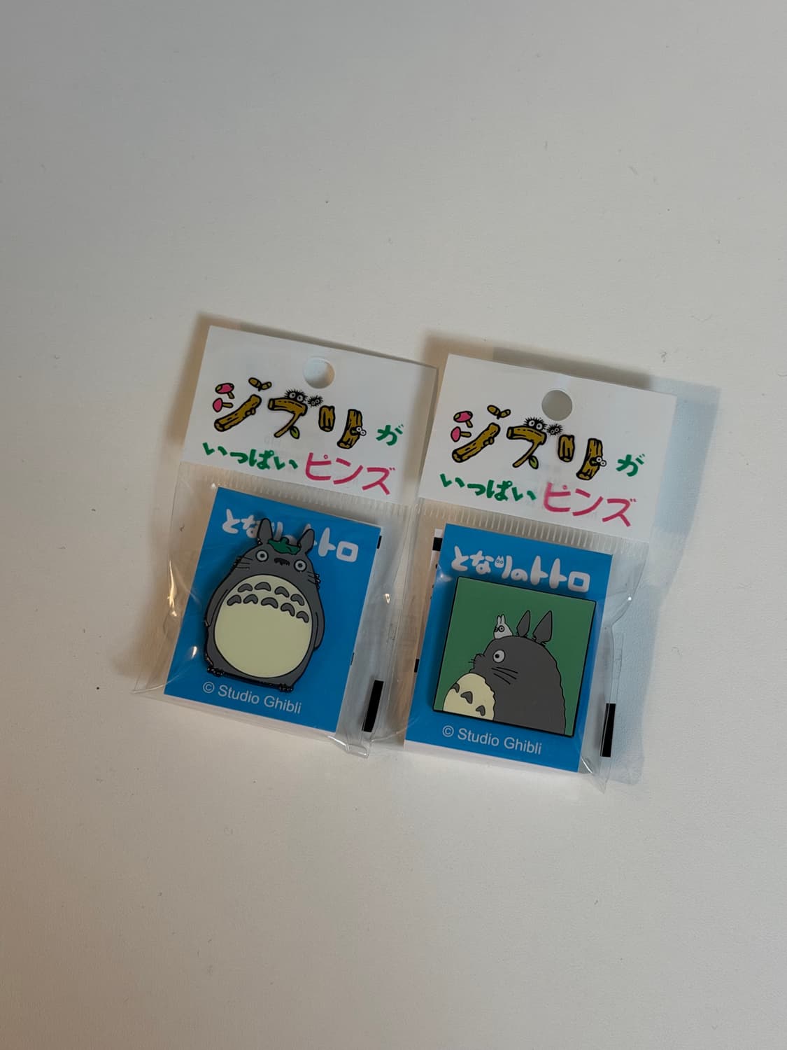 일괄 ) 미개봉 ) 지브리 이웃집 토토로 핀즈뱃지 상품이미지1