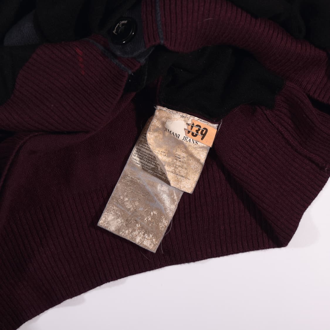 아르마니 진스 니트 가디건 B364 상품이미지3