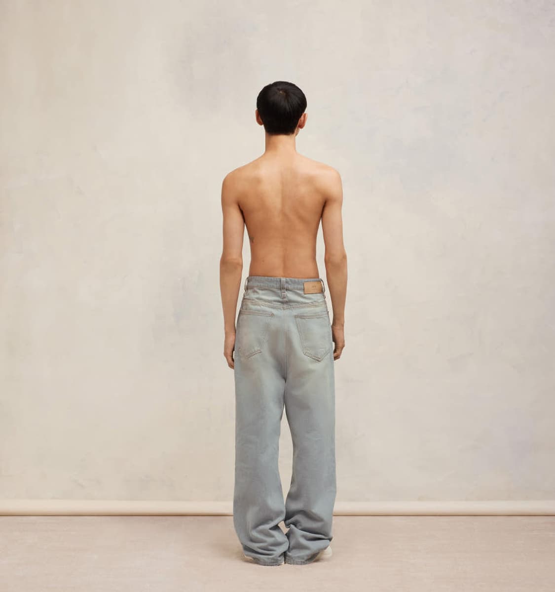 아미 배기핏 데님 빈티지 그레이(32, 새상품) 상품이미지3