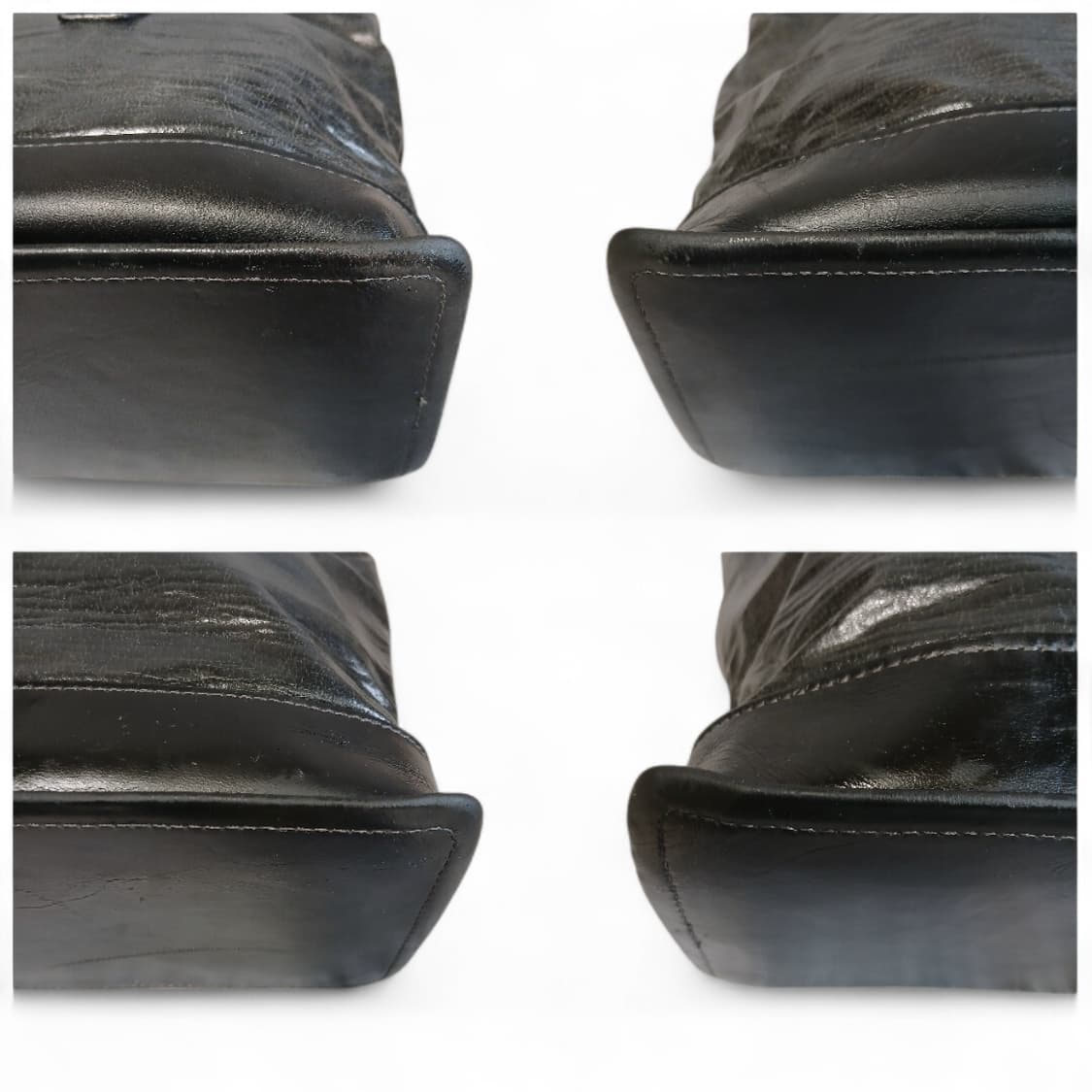 장폴고티에 버클 빈티지가공 레더 토트백y2k 상품이미지7