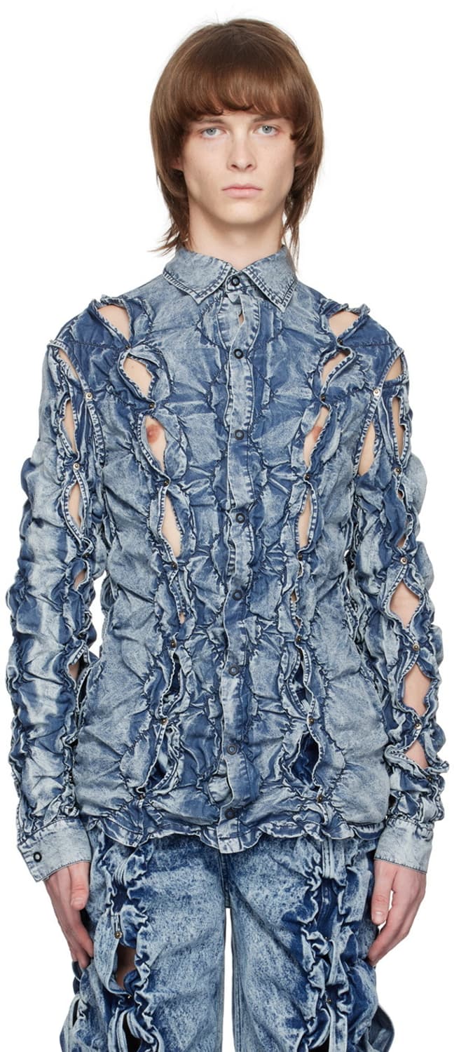 폰더럴 ponder.er 데님 셔츠 상품이미지7