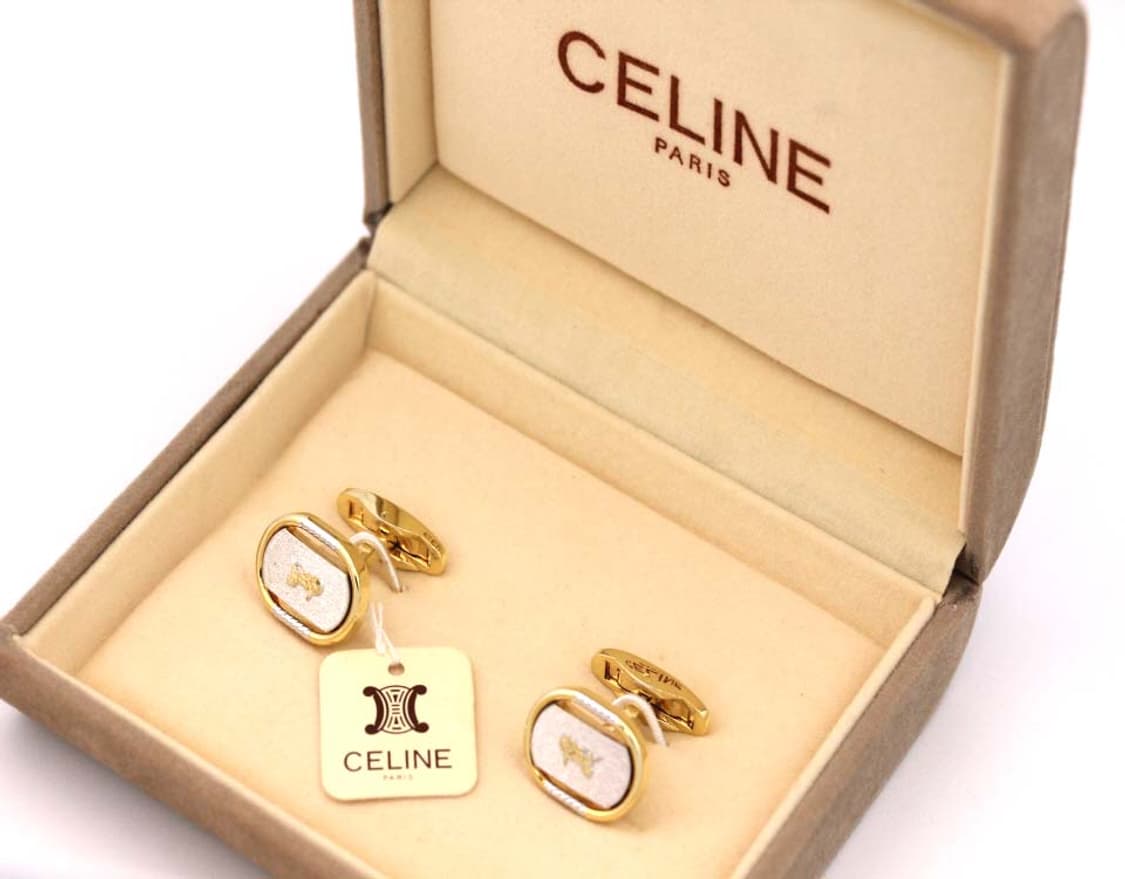 셀린느 미사용 S등급 남자 명품 커프스 빈티지 상품이미지1