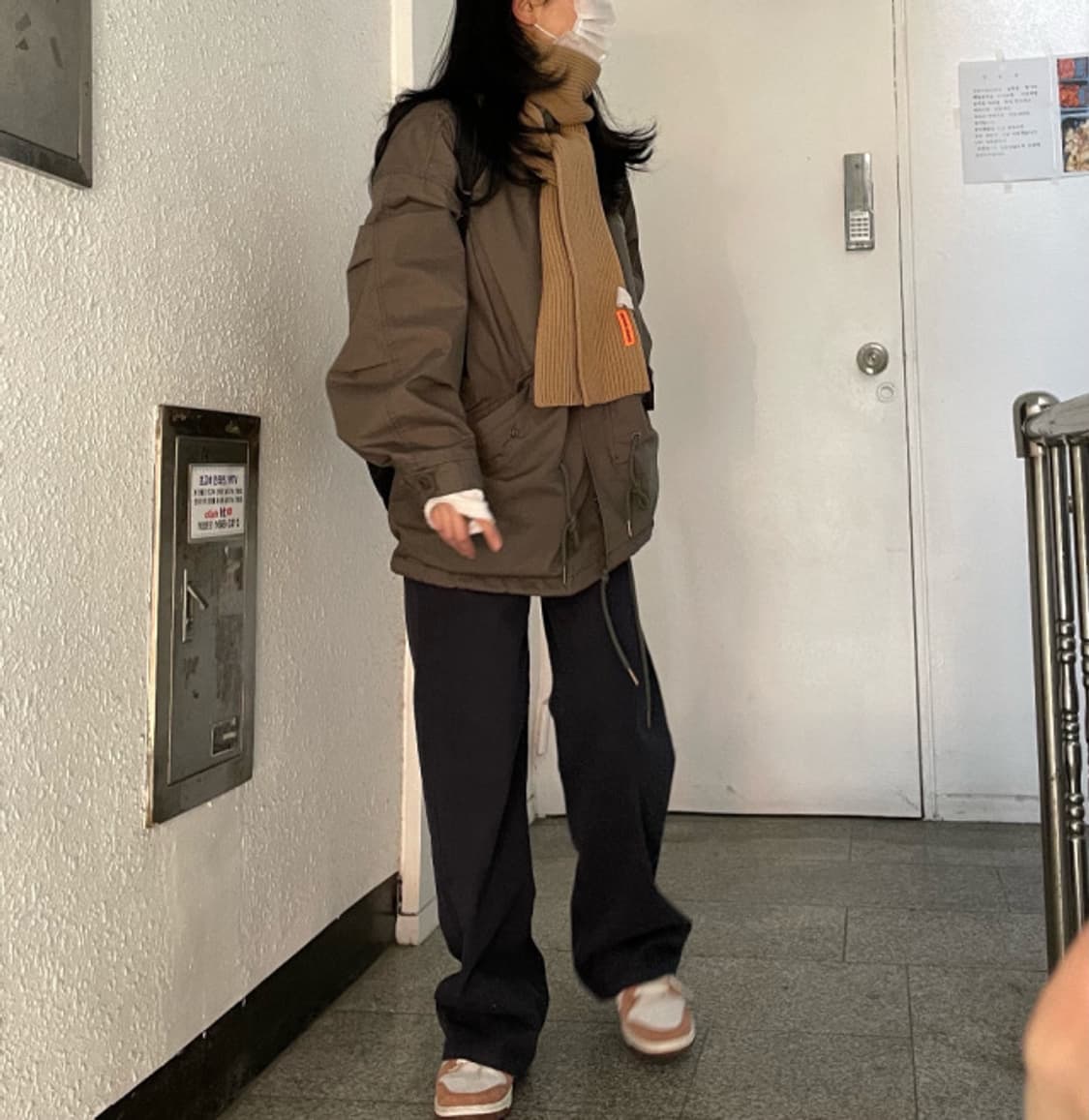 카키하프야상자켓 상품이미지3